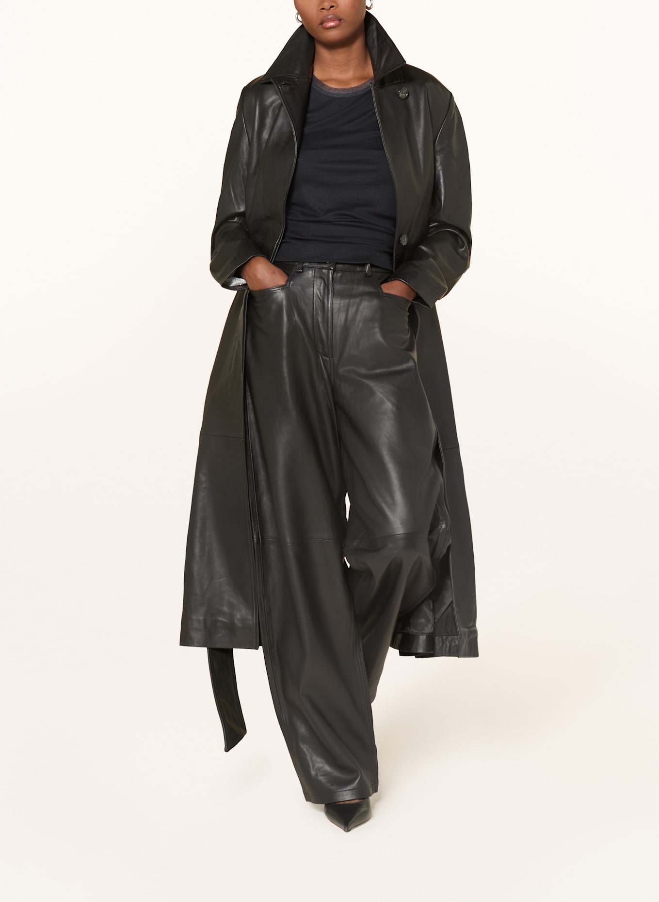 REMAIN Lederhose: SCHWARZ