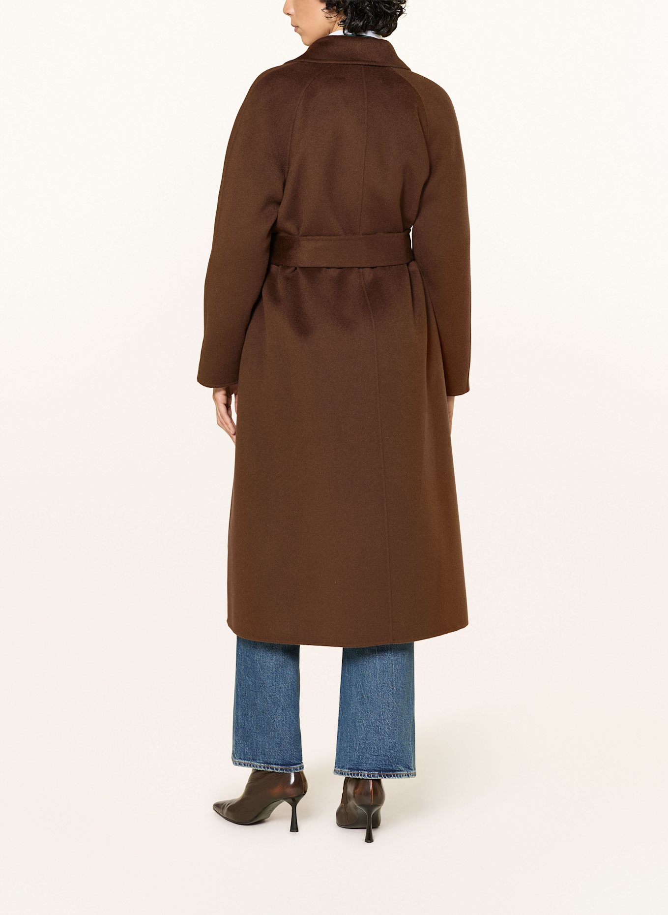 ANFINY Manteau en laine GRACE: MARRON