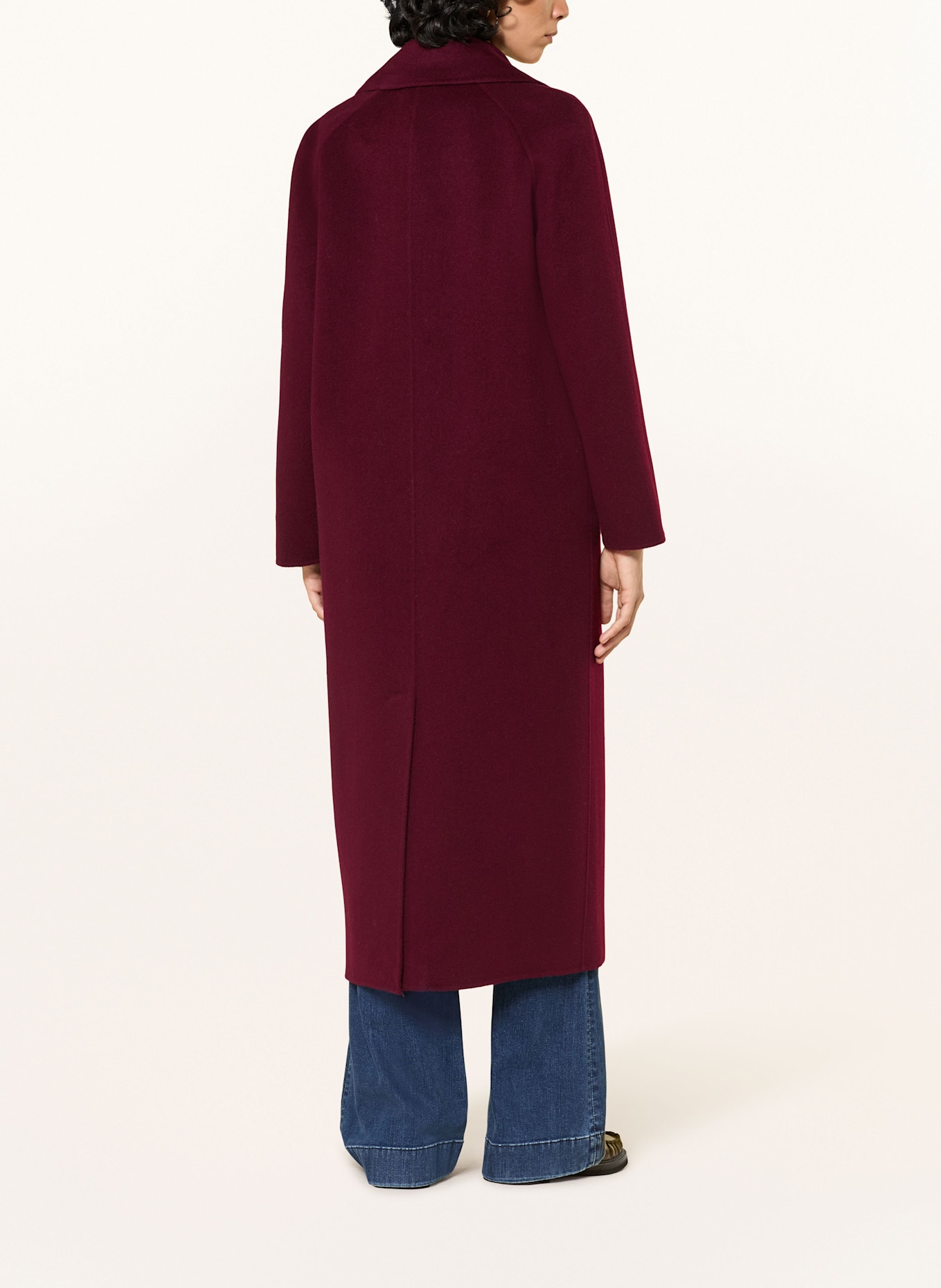 ANFINY Wollmantel CAROLINE: DUNKELROT