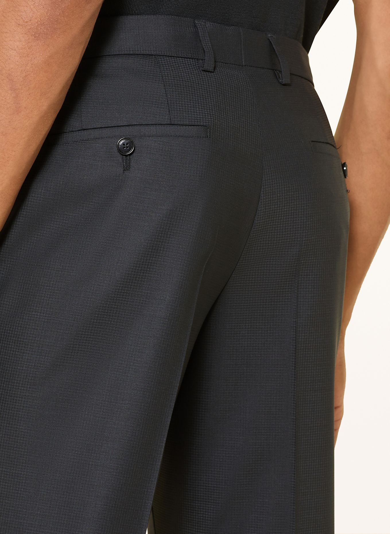 BOSS Anzug HUGE Slim Fit: SCHWARZ