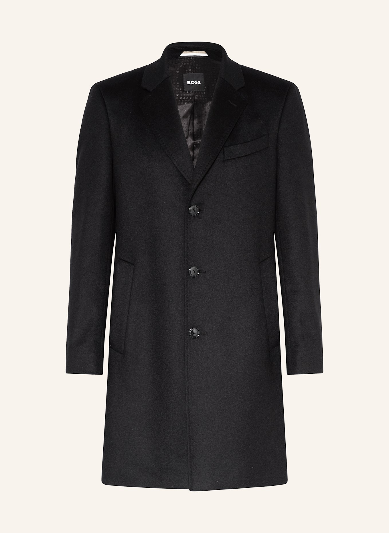 BOSS Mantel H-HYDE: SCHWARZ