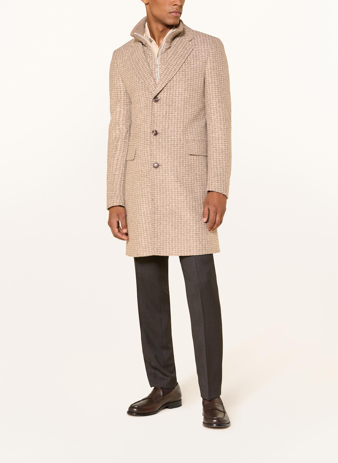 BOSS Mantel HYDE: BEIGE / TAUPE