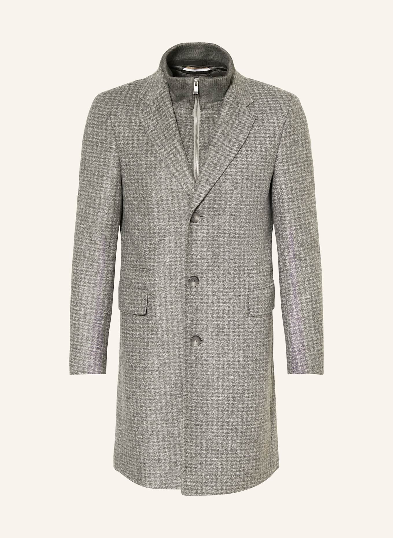 BOSS Mantel HYDE: GRAU