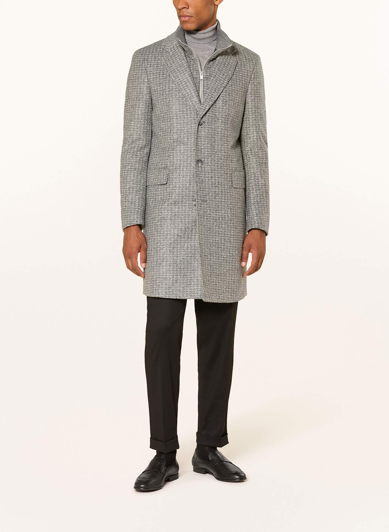 BOSS Mantel HYDE: GRAU