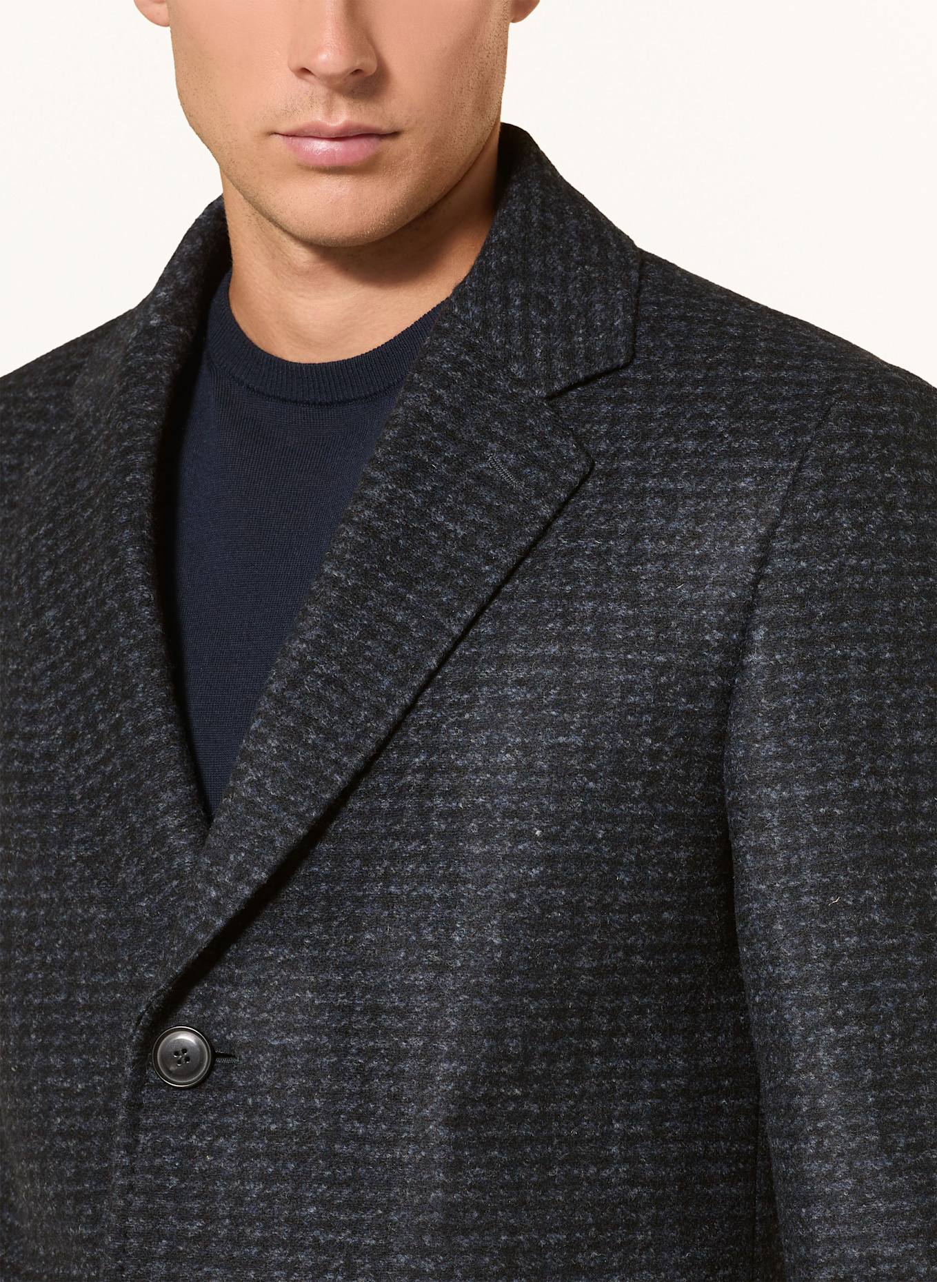 BOSS Mantel HYDE: DUNKELBLAU / BLAU