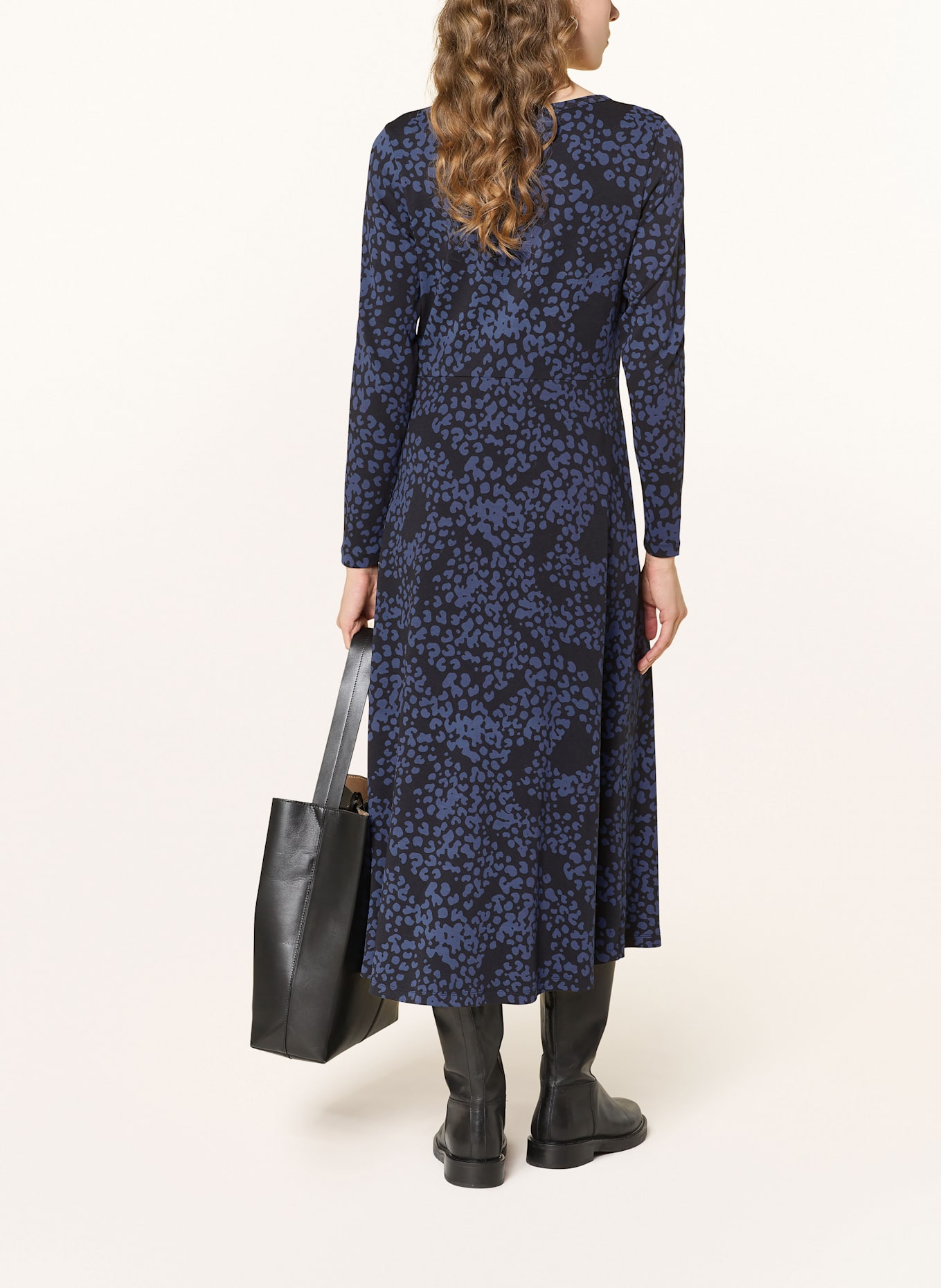 LANIUS Kleid: DUNKELBLAU / BLAU