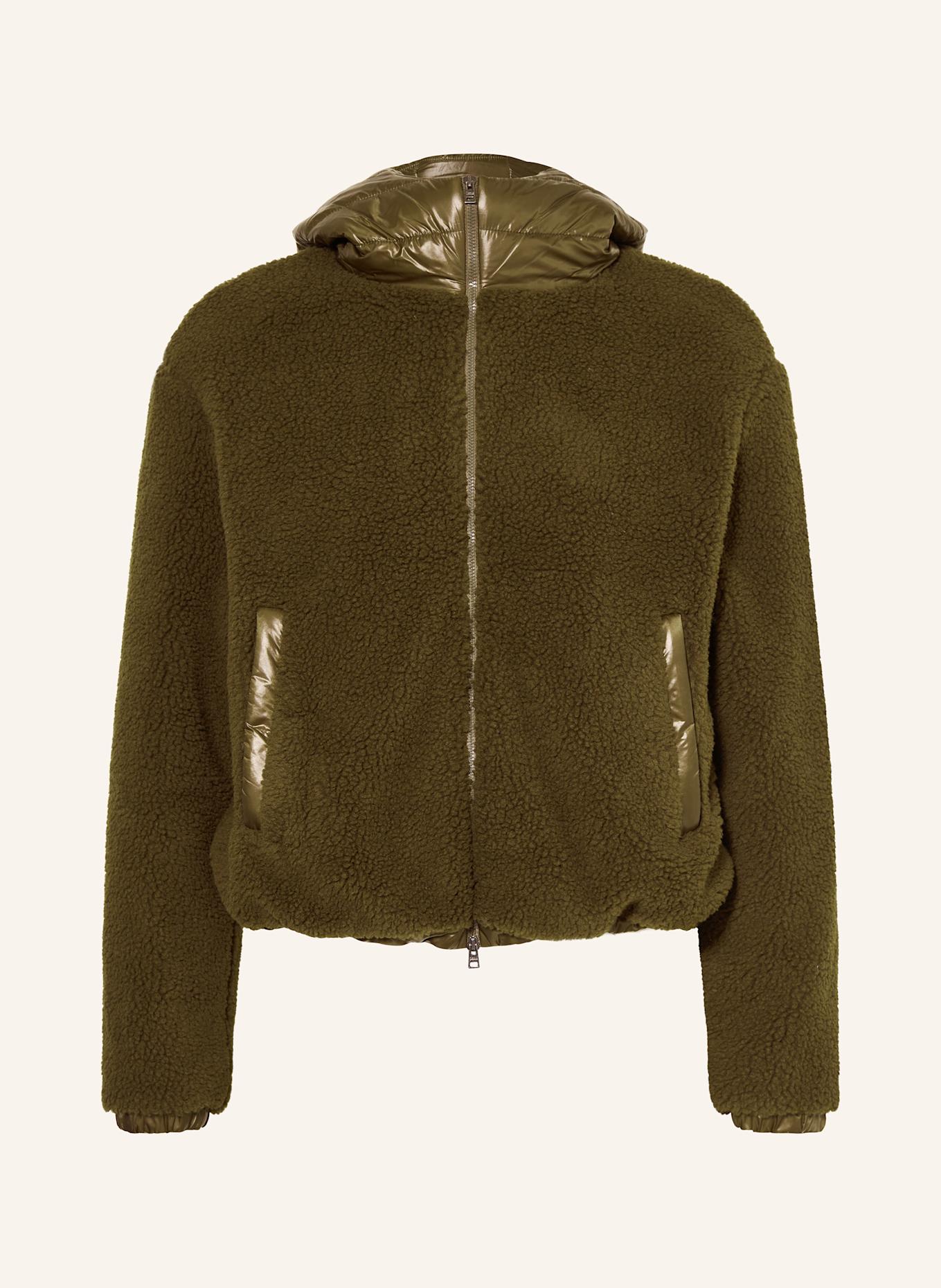 HERNO Teddyfell-Jacke: 7740 VERDE MILIARE