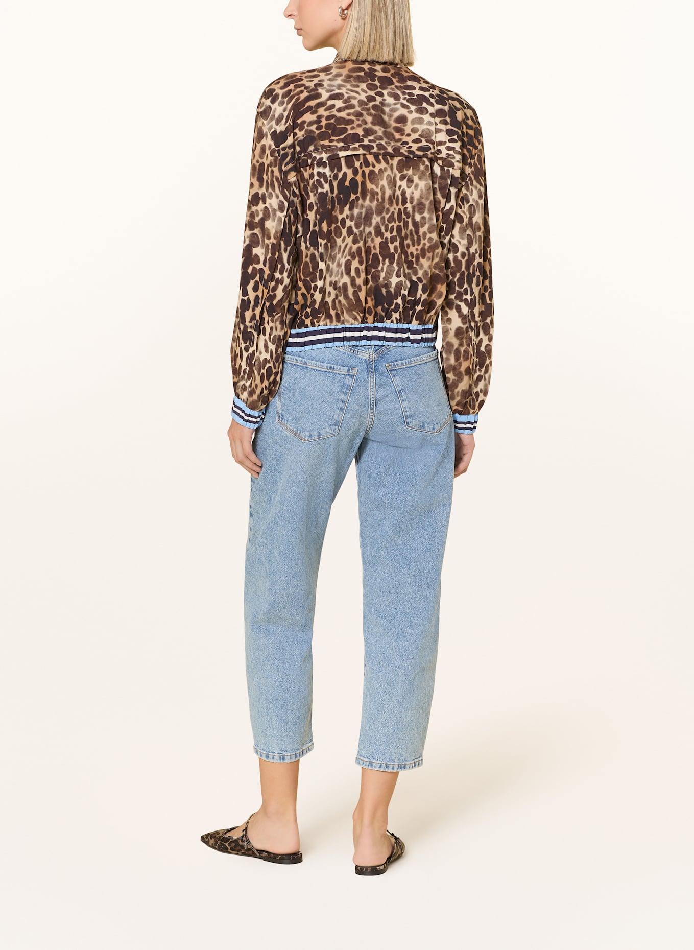 Emily VAN DEN BERGH Hemdbluse: BRAUN / DUNKELBRAUN / HELLBRAUN