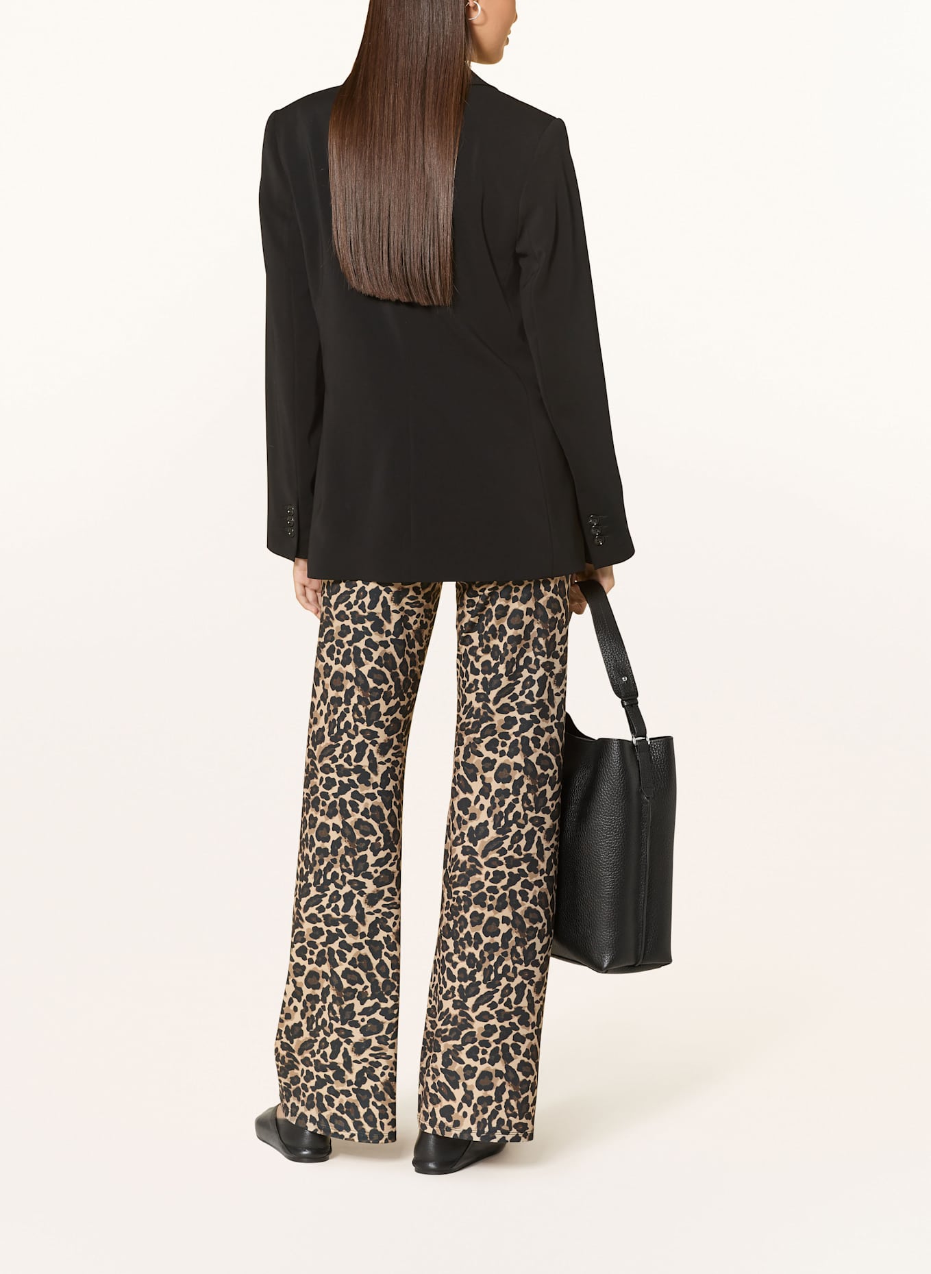 Miss Lagotte Jerseyhose: BEIGE / SCHWARZ / BRAUN