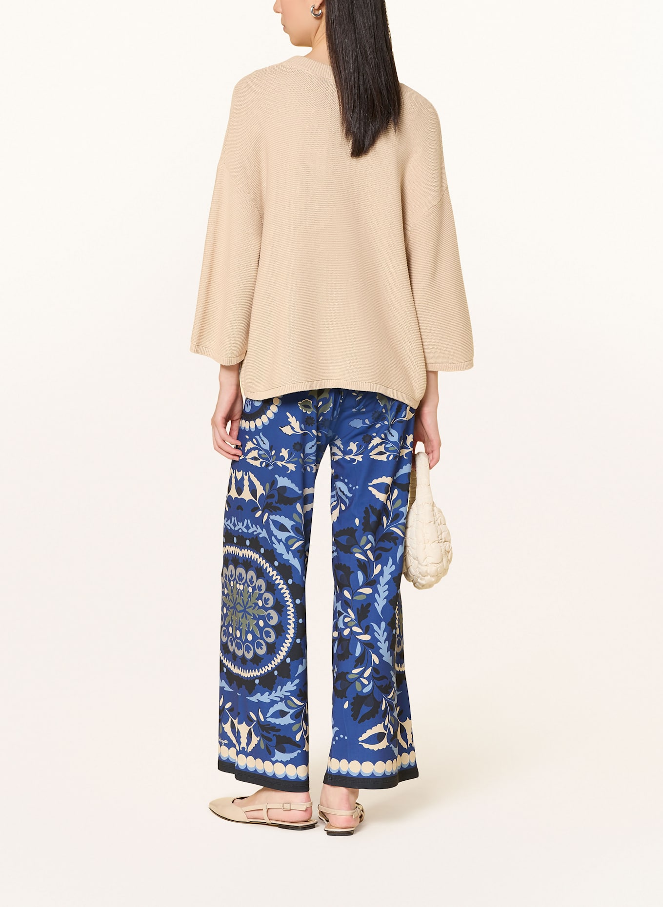 Miss Lagotte Spodnie FEEL GOOD TODAY: NIEBIESKI / BEŻOWY / CZARNY