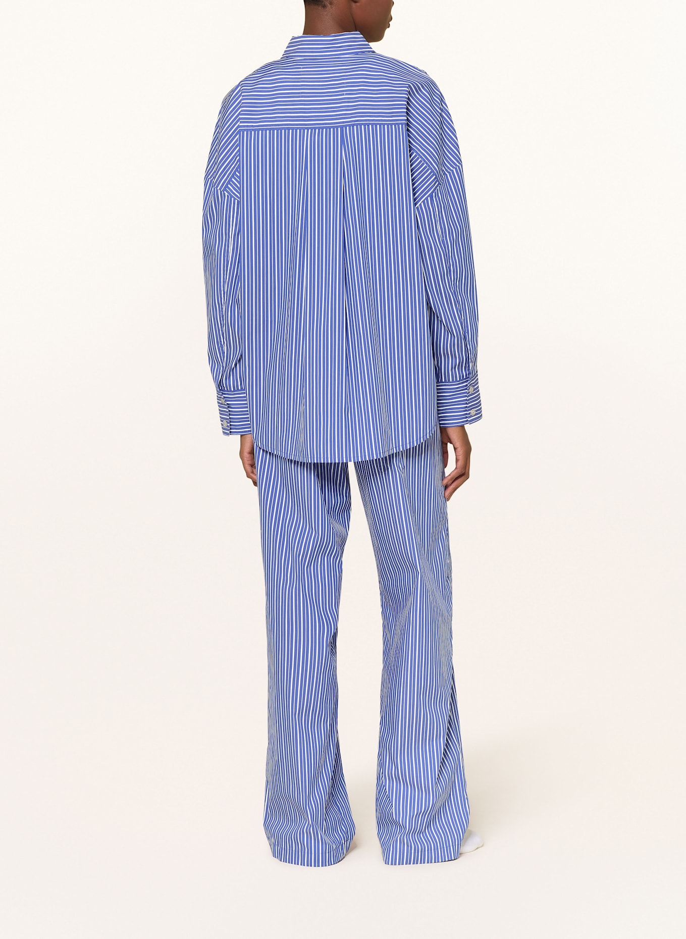 OH APRIL Hose THEODORE: BLAU / WEISS