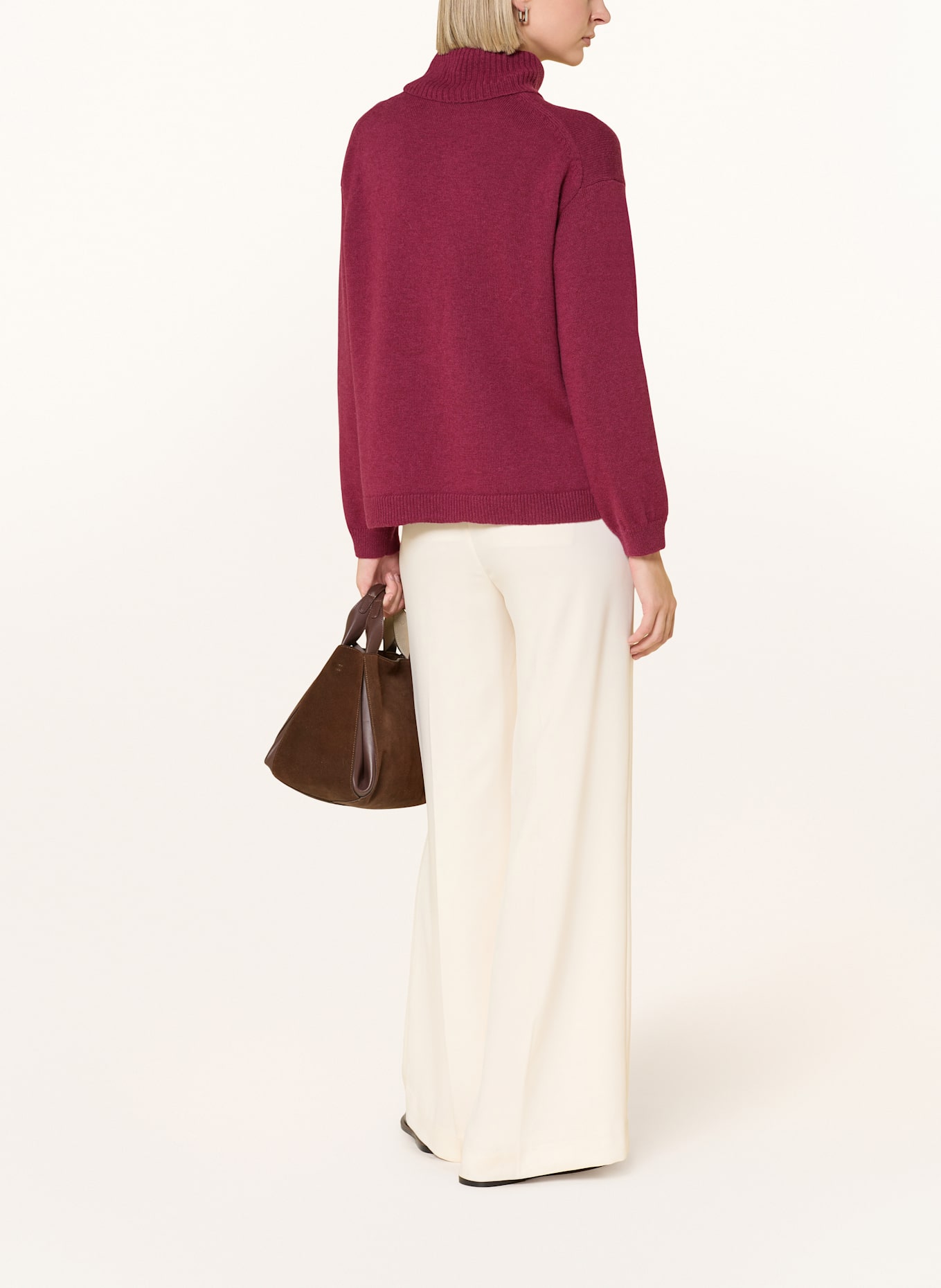 MAERZ MUENCHEN Rollkragenpullover: FUCHSIA