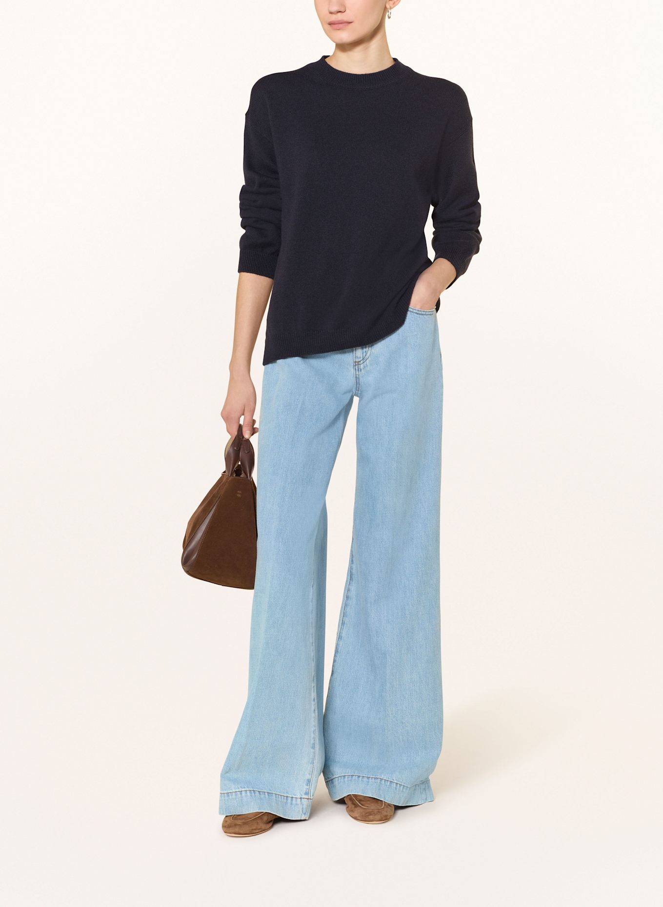 MAERZ MUENCHEN Pullover: DUNKELBLAU