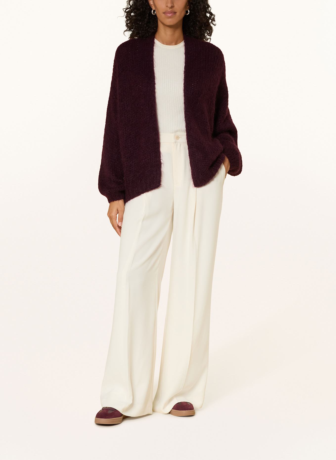 Herrlicher Strickhülle ALLISTON: DUNKELROT