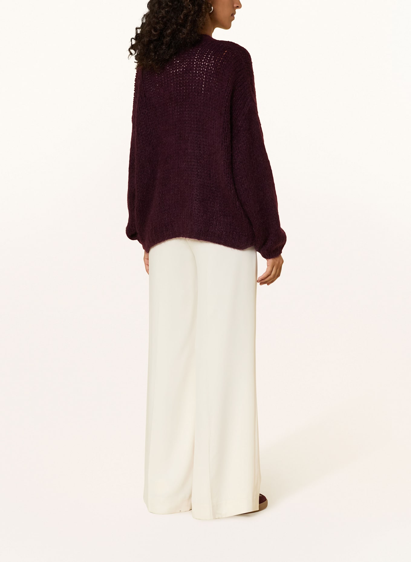 Herrlicher Strickhülle ALLISTON: DUNKELROT