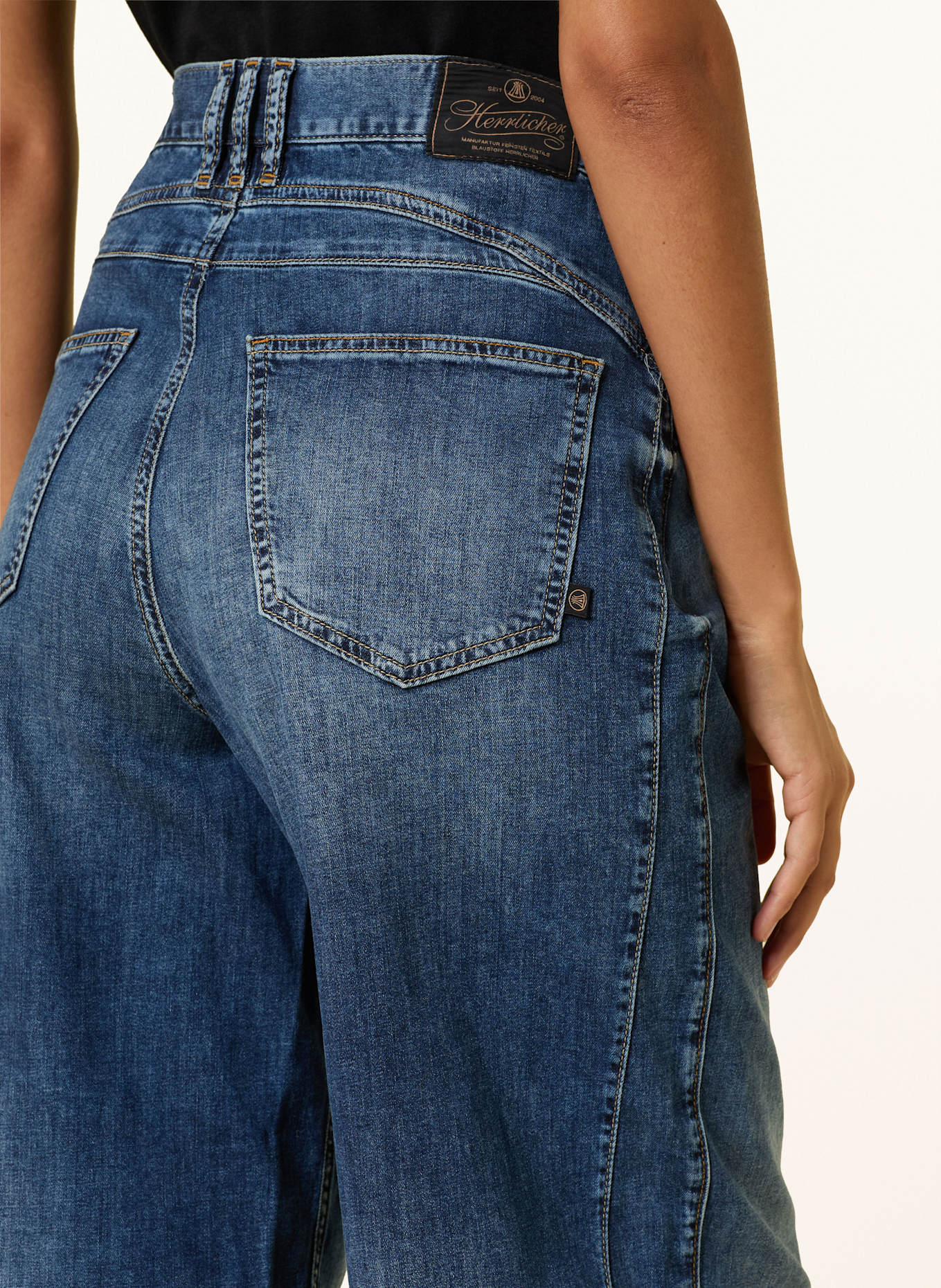 Herrlicher Jeansy cropped BARROW: 957 dolphin