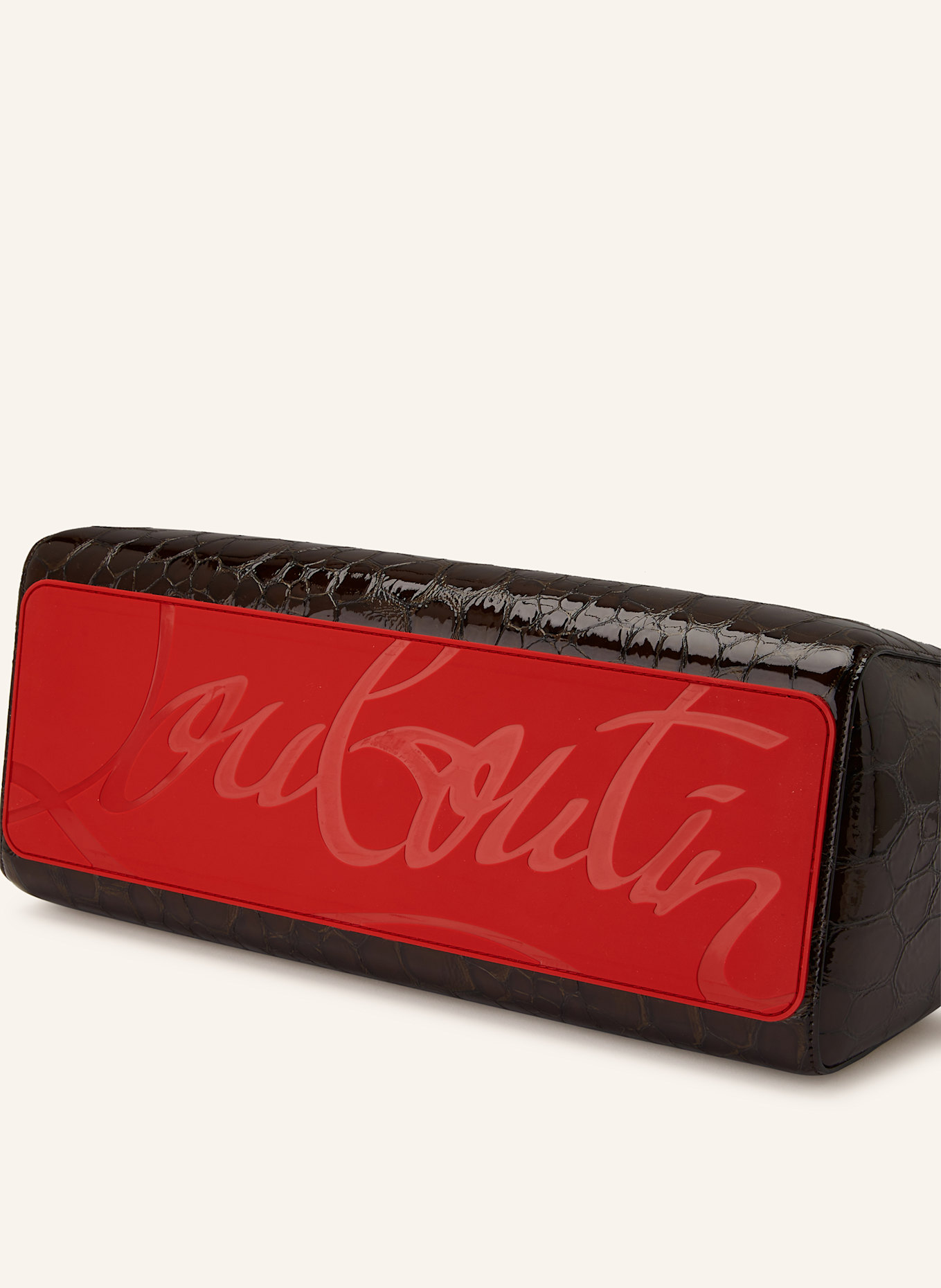 Christian Louboutin Shopper CABATA SMALL mit Pouch: DUNKELBRAUN