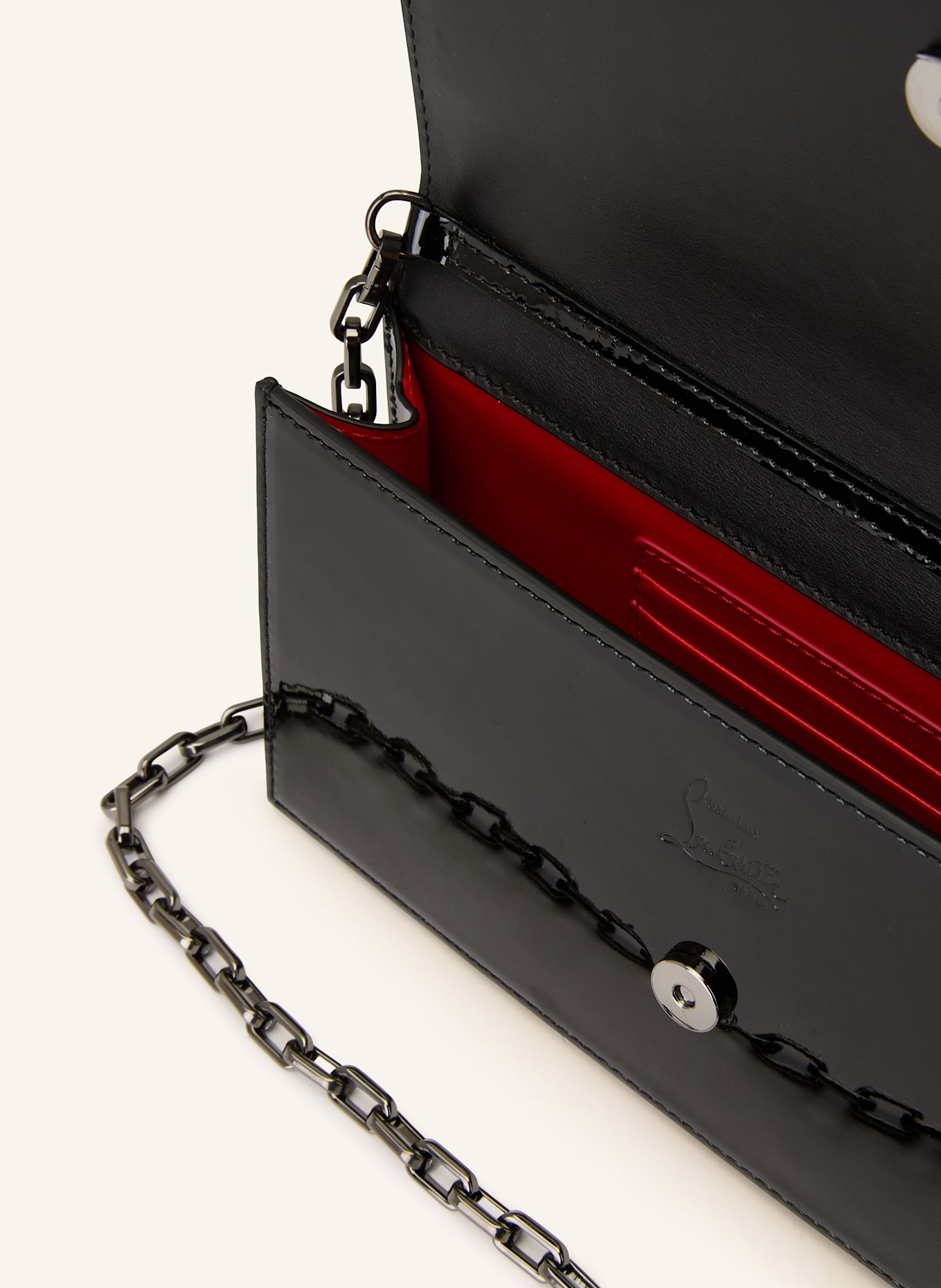Christian Louboutin Clutch LOUBI54: BLACK