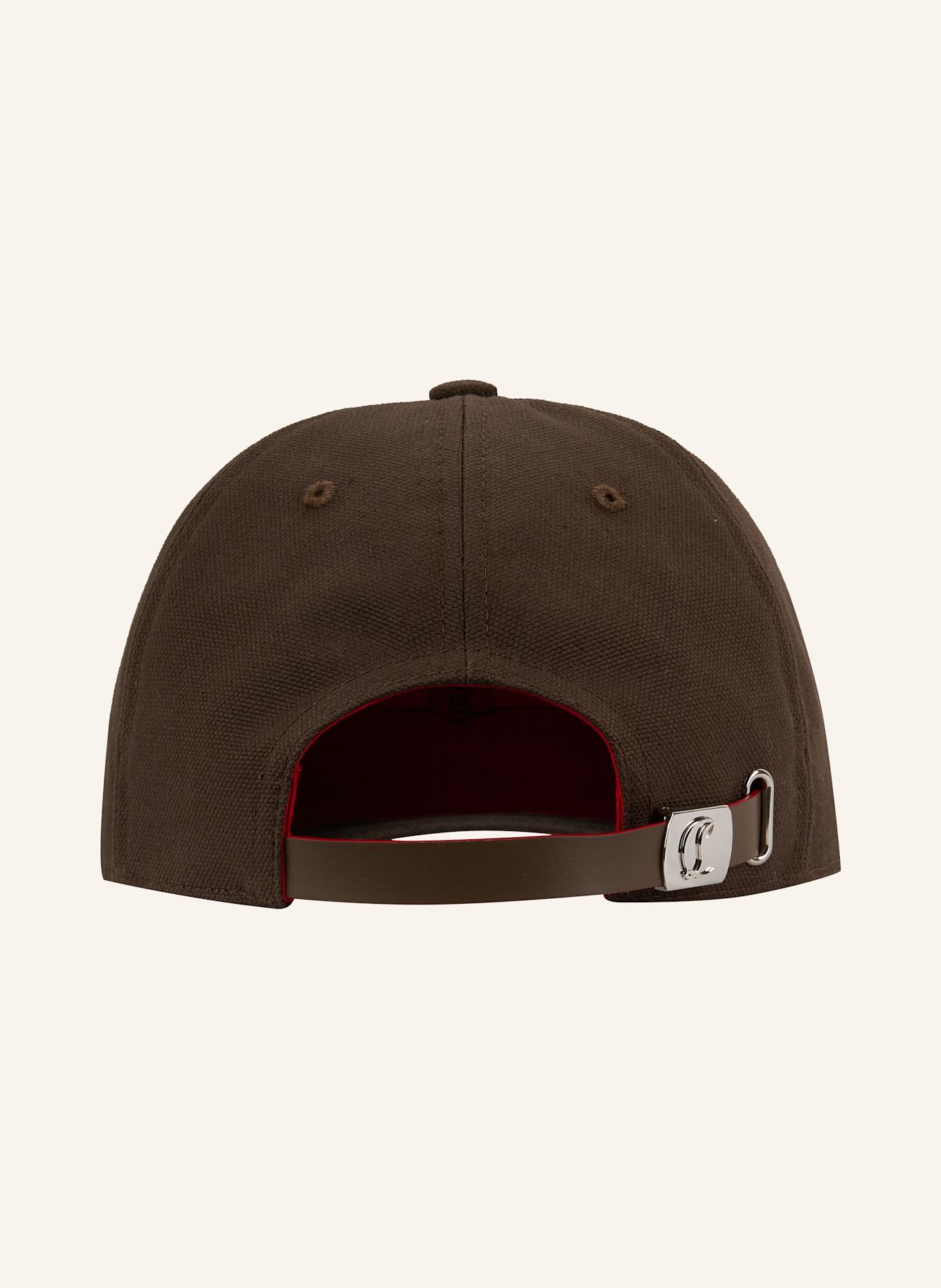 Christian Louboutin Czapka z daszkiem MOONCREST AC: BRĄZOWY