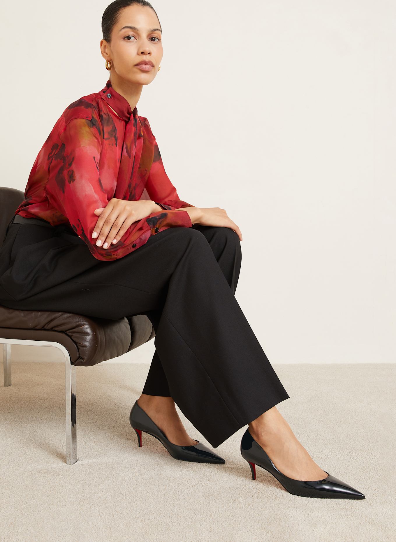 Christian Louboutin Lack-Pumps MISS Z 60: SCHWARZ