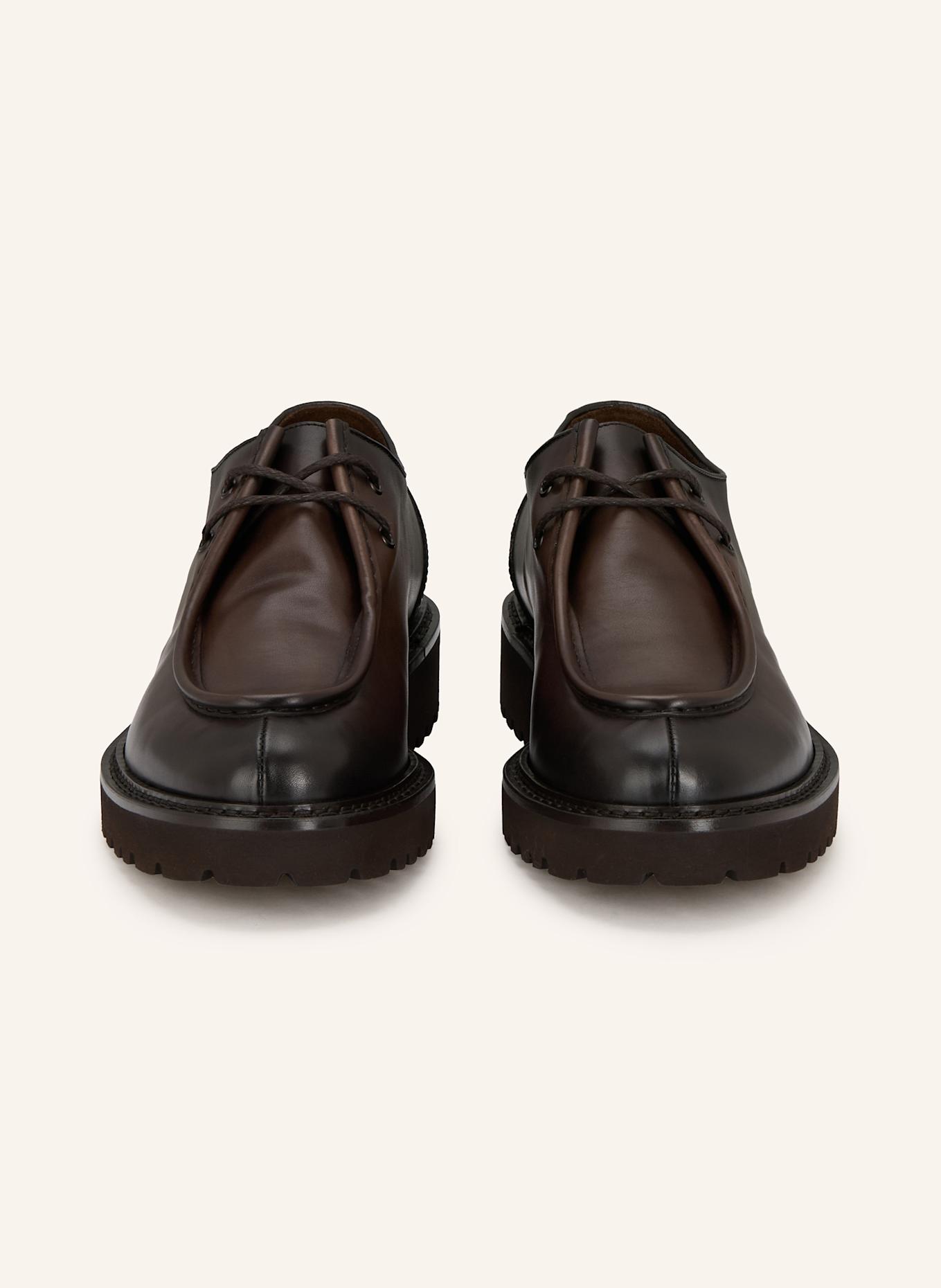 DOUCAL'S Schnürer DERBY PARABOUT: DUNKELBRAUN