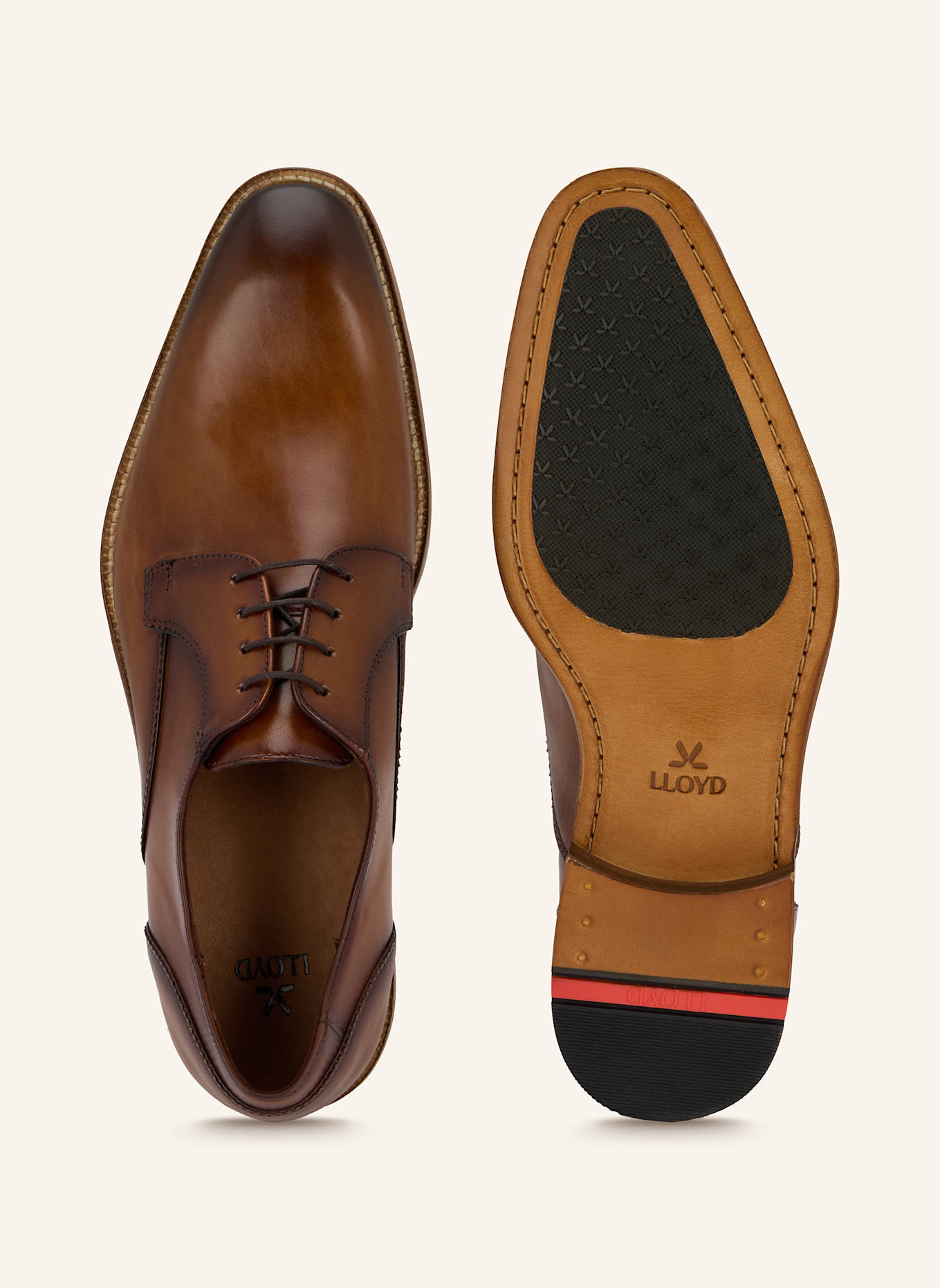 LLOYD Buty sznurowane NOBEL 110: KONIAKOWY