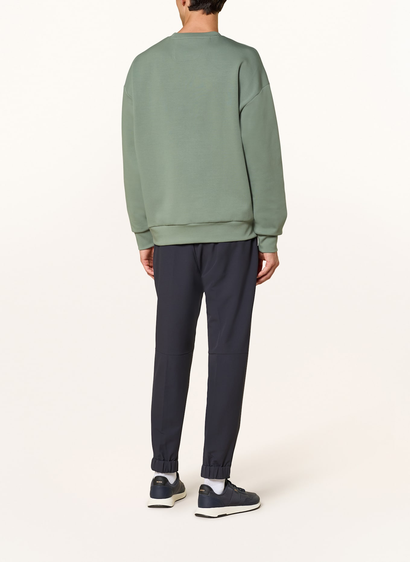 BOSS Sweatshirt STENSON: HELLGRÜN