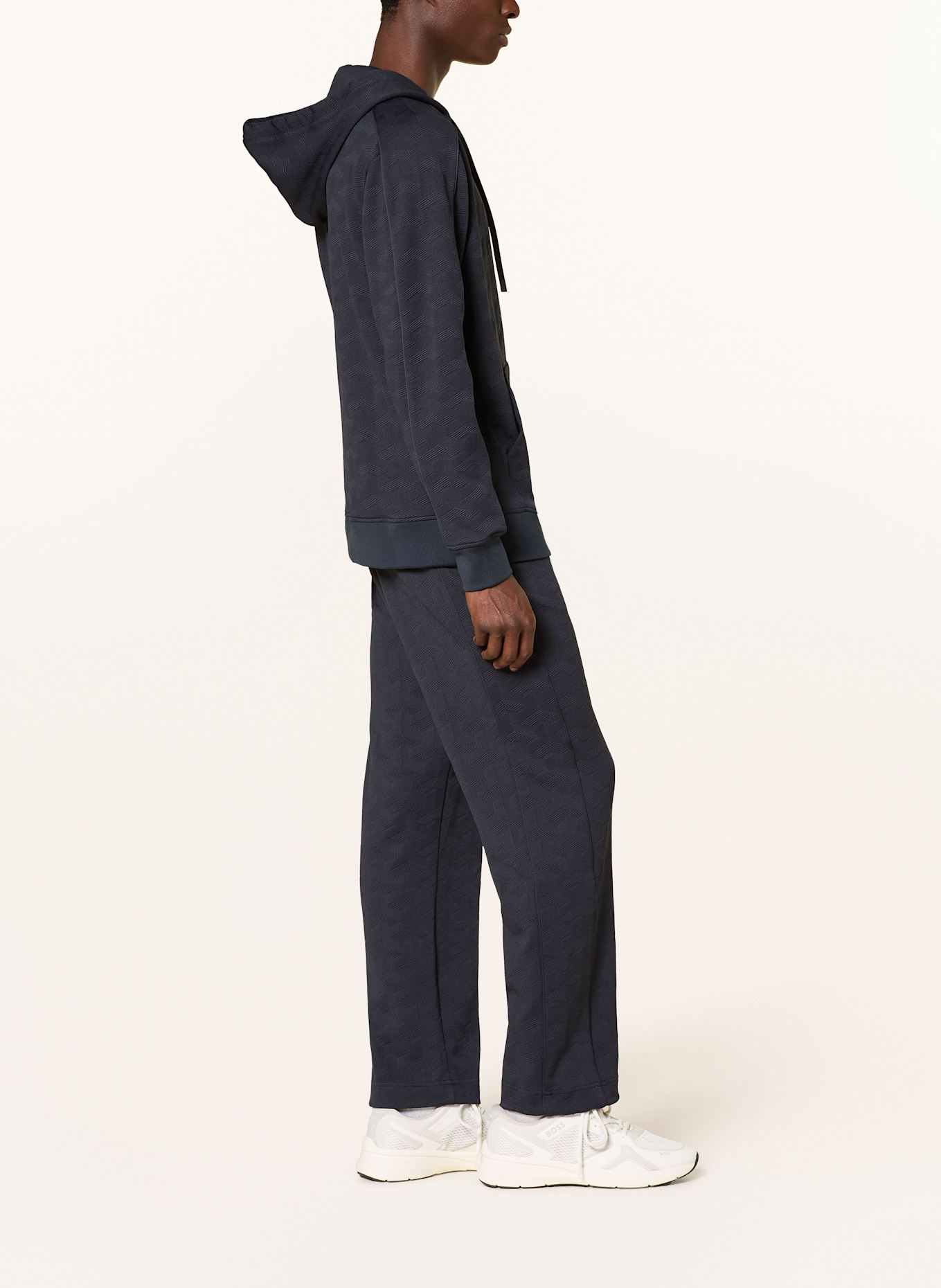 BOSS Sweatpants MIRROR: DUNKELBLAU