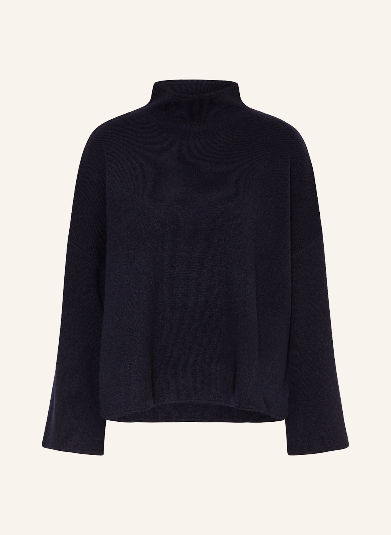ALLUDE Pullover mit Cashmere: DUNKELBLAU