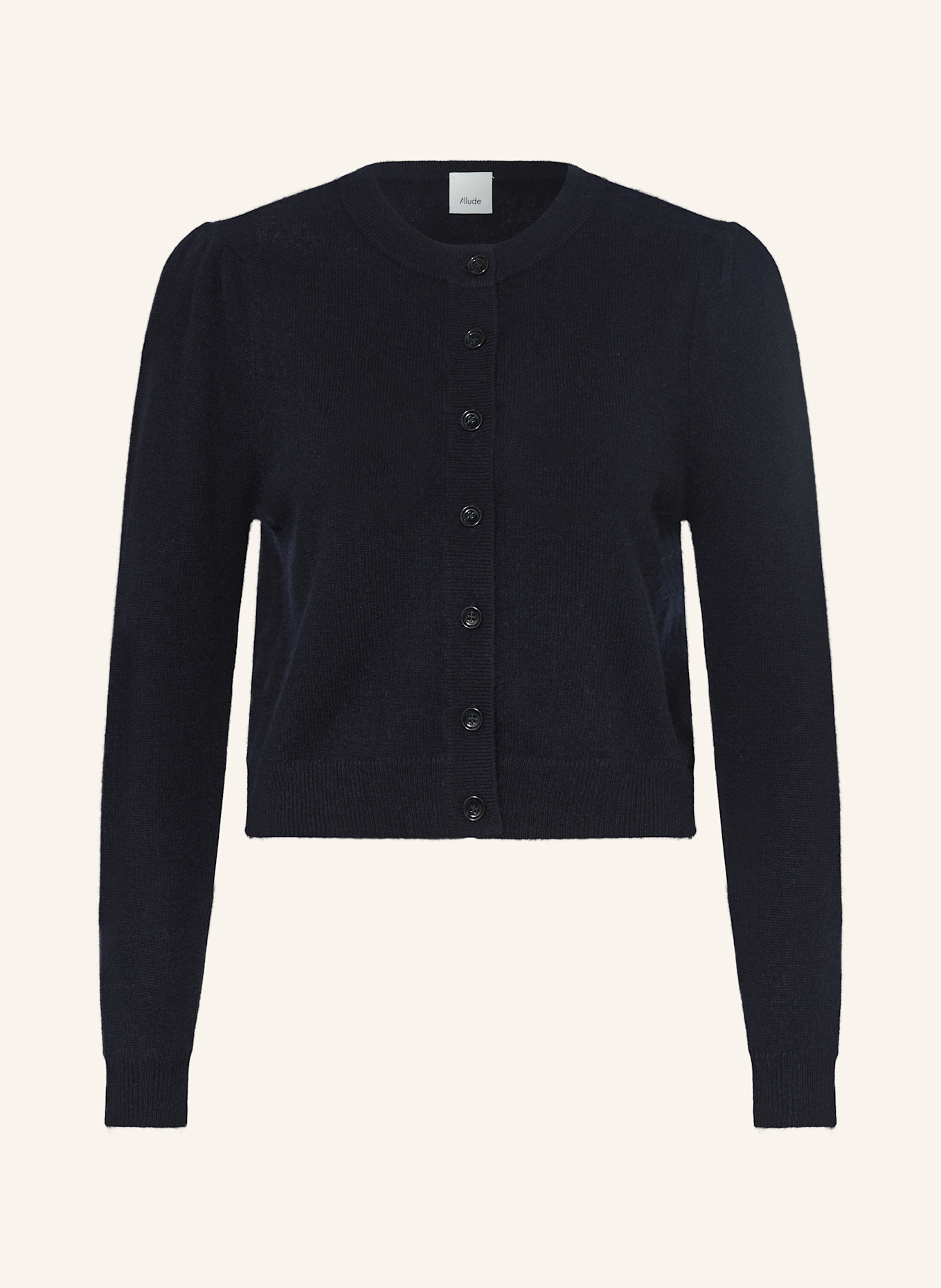 ALLUDE Cardigan en cachemire: BLEU FONCÉ