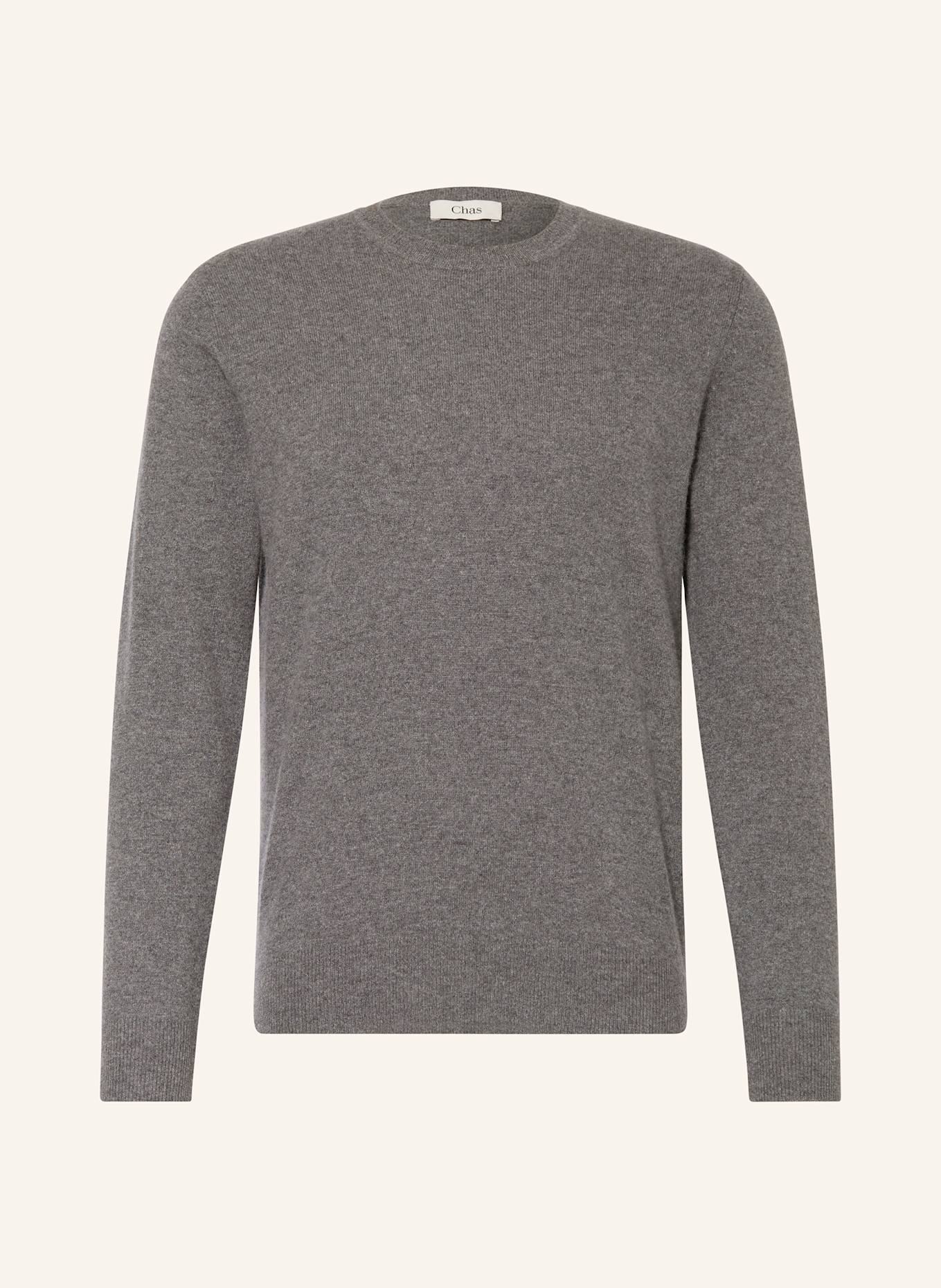 CHAS Cashmere-Pullover: GRAU
