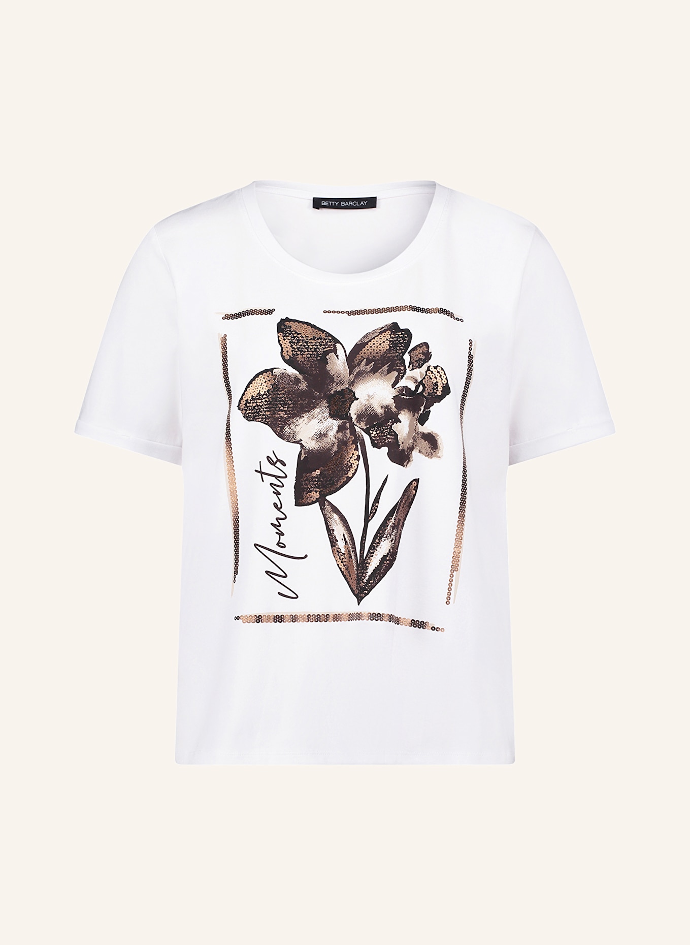 Betty Barclay T-Shirt: WEISS