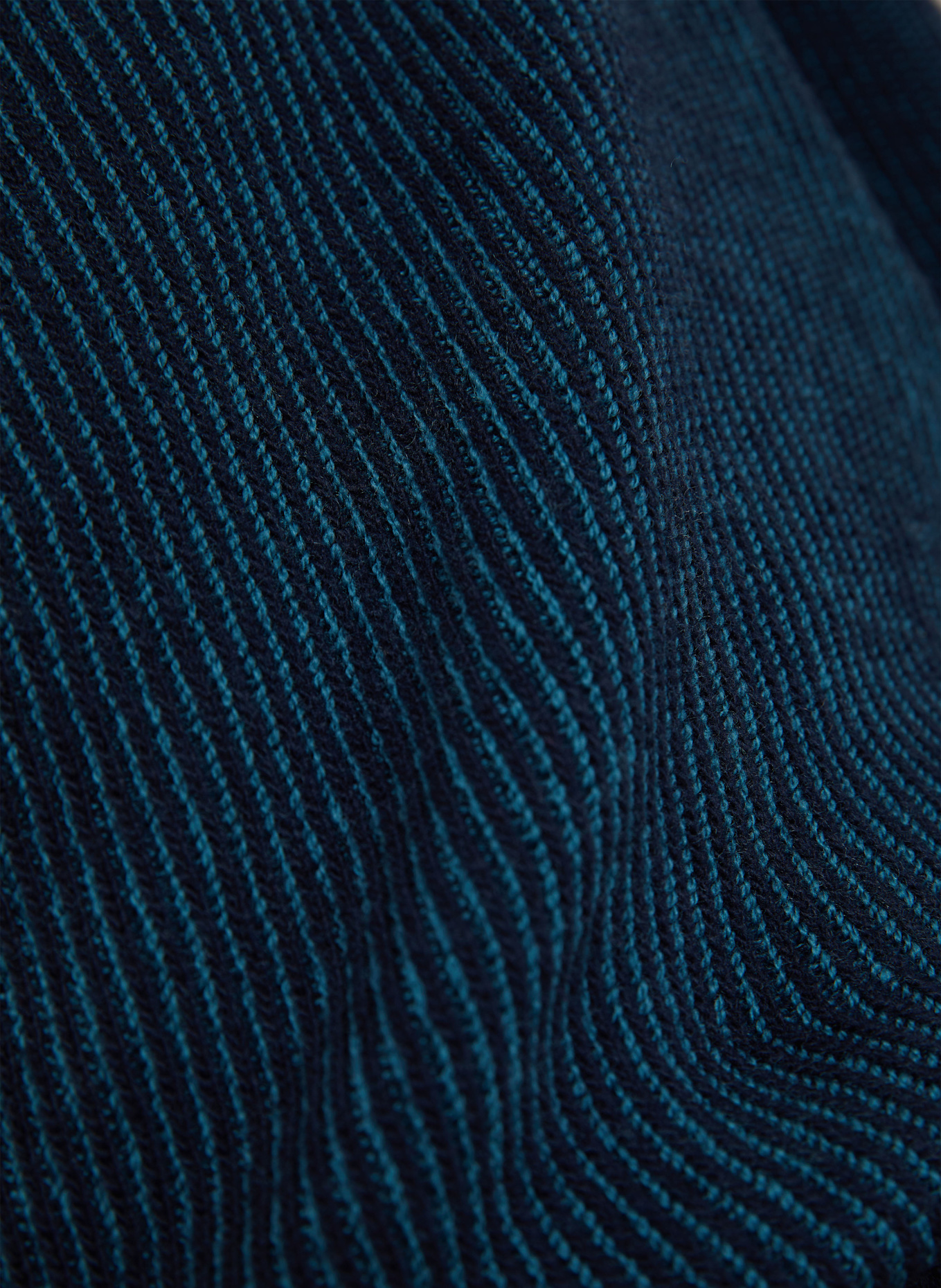 ETRO Rollkragenpullover: BLAU / DUNKELBLAU