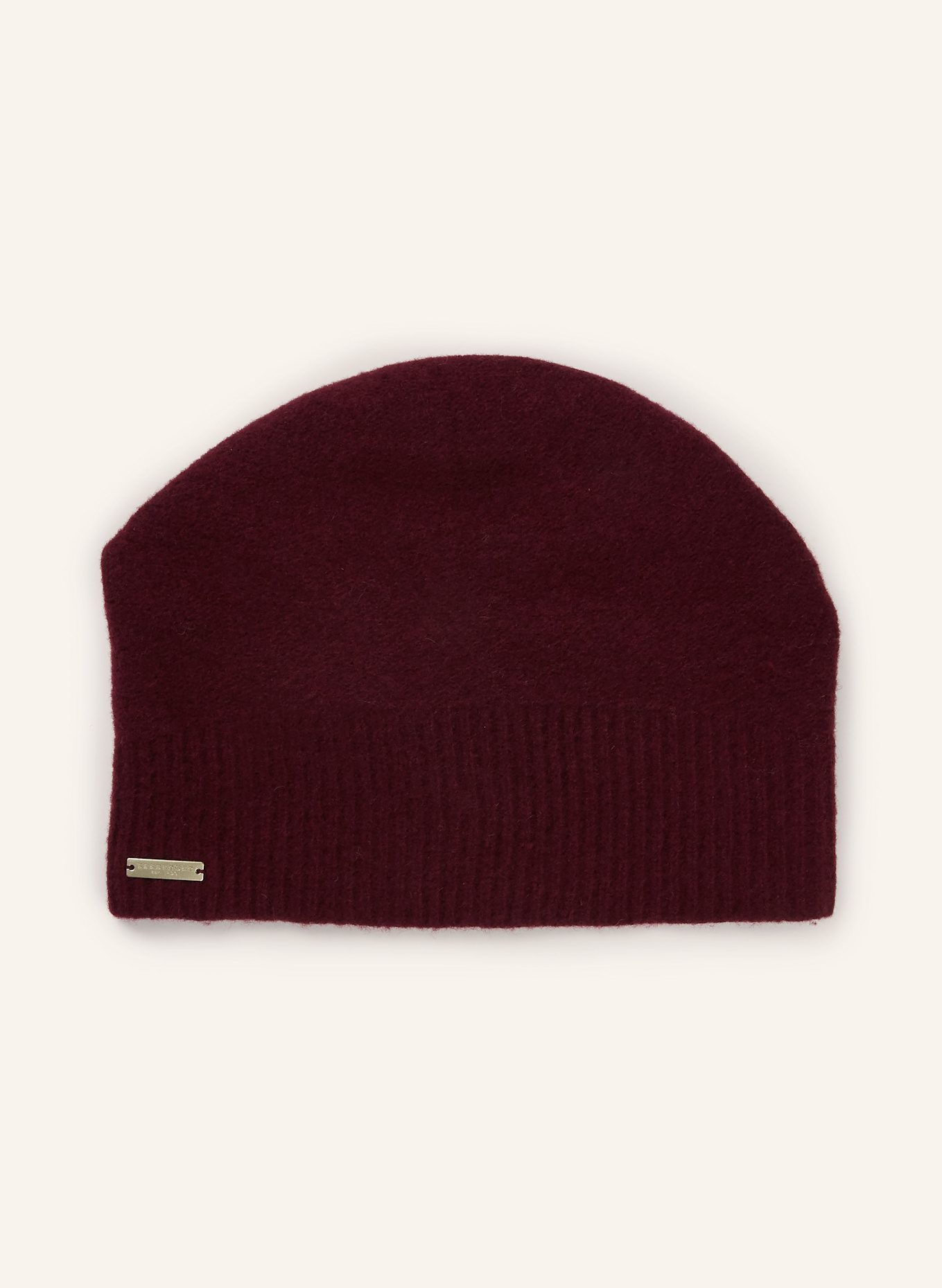 SEEBERGER Mütze: DUNKELROT