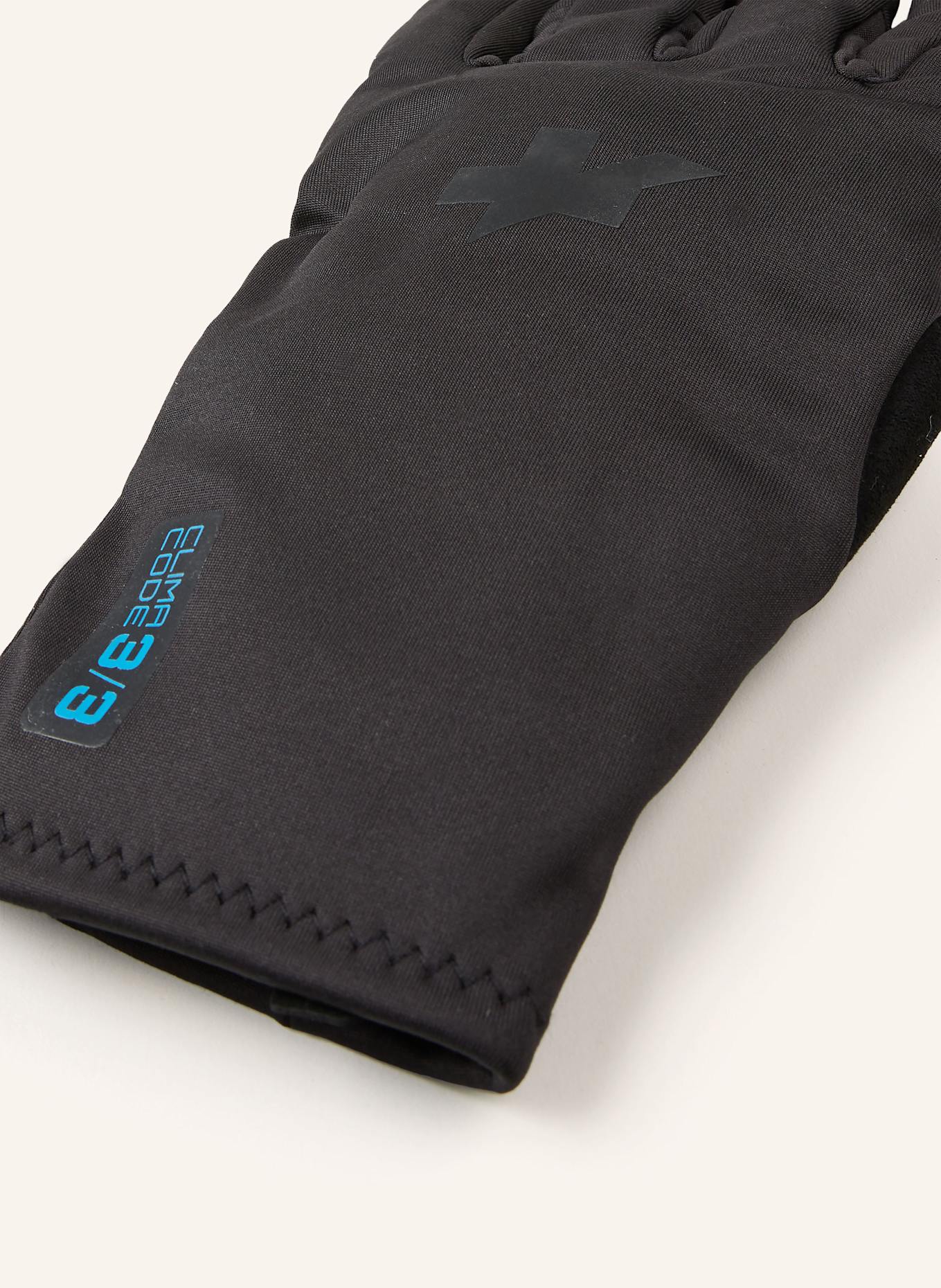 ASSOS Fahrradhandschuhe WINTER P1 mit Touchscreen-Funktion: SCHWARZ