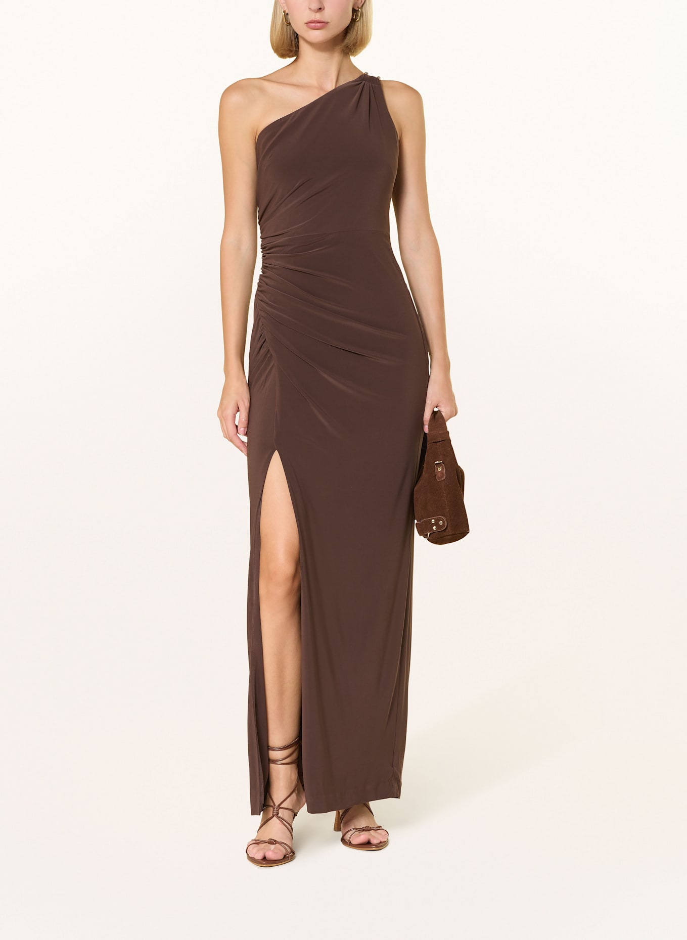 ADRIANNA PAPELL Abendkleid: DUNKELBRAUN