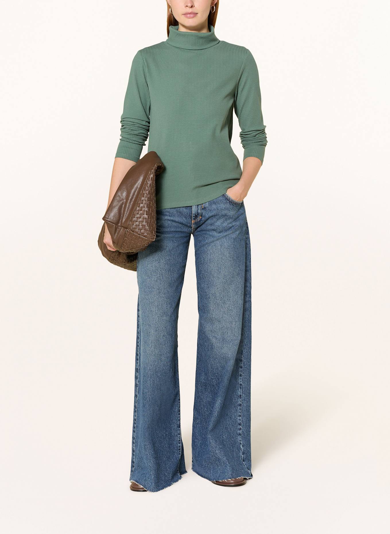 CARTOON Turtleneck shirt: GREEN