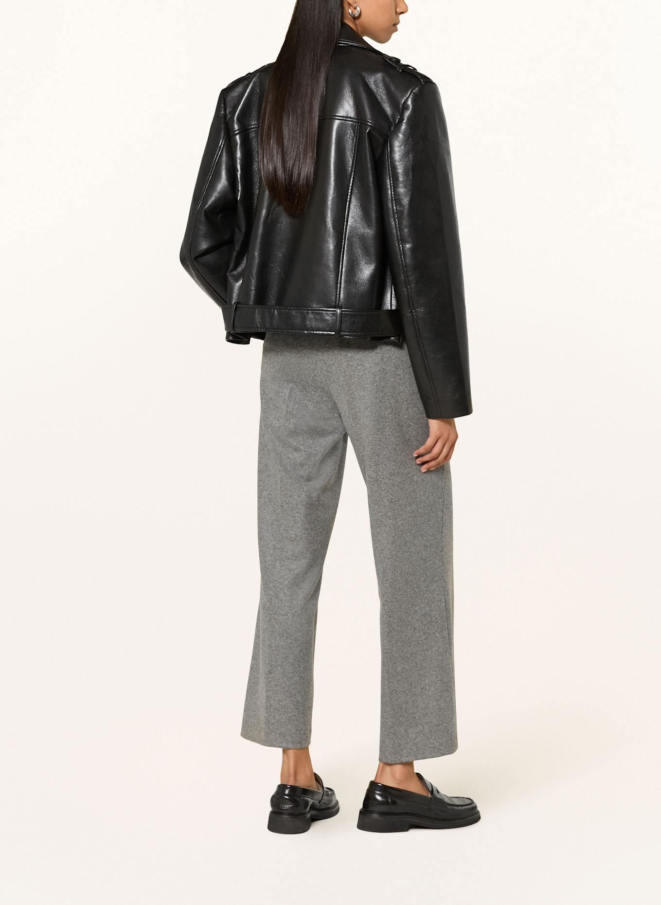 CAMBIO Flanellhose CAMERON: GRAU