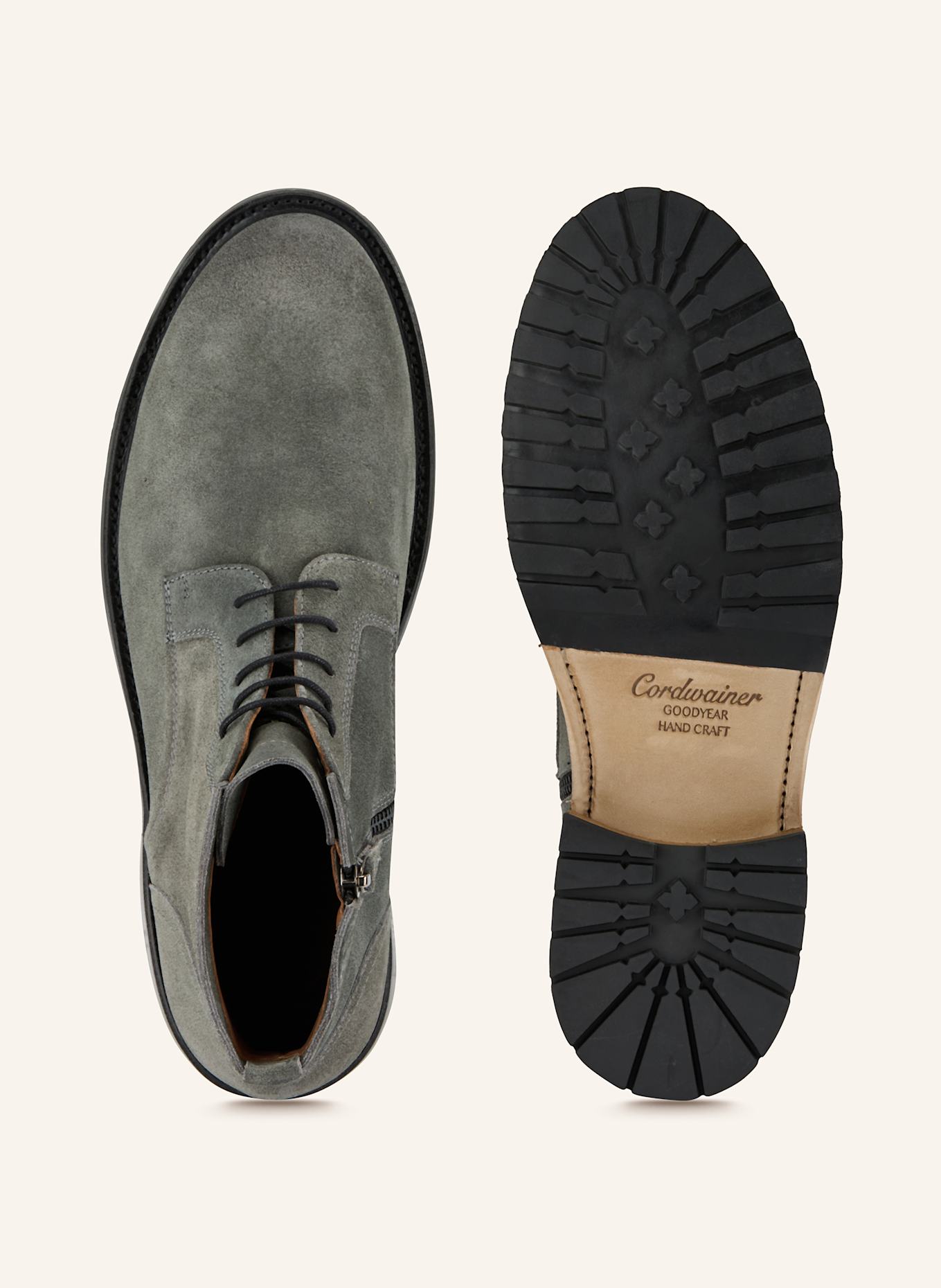 Cordwainer Schnürboots: GRAU