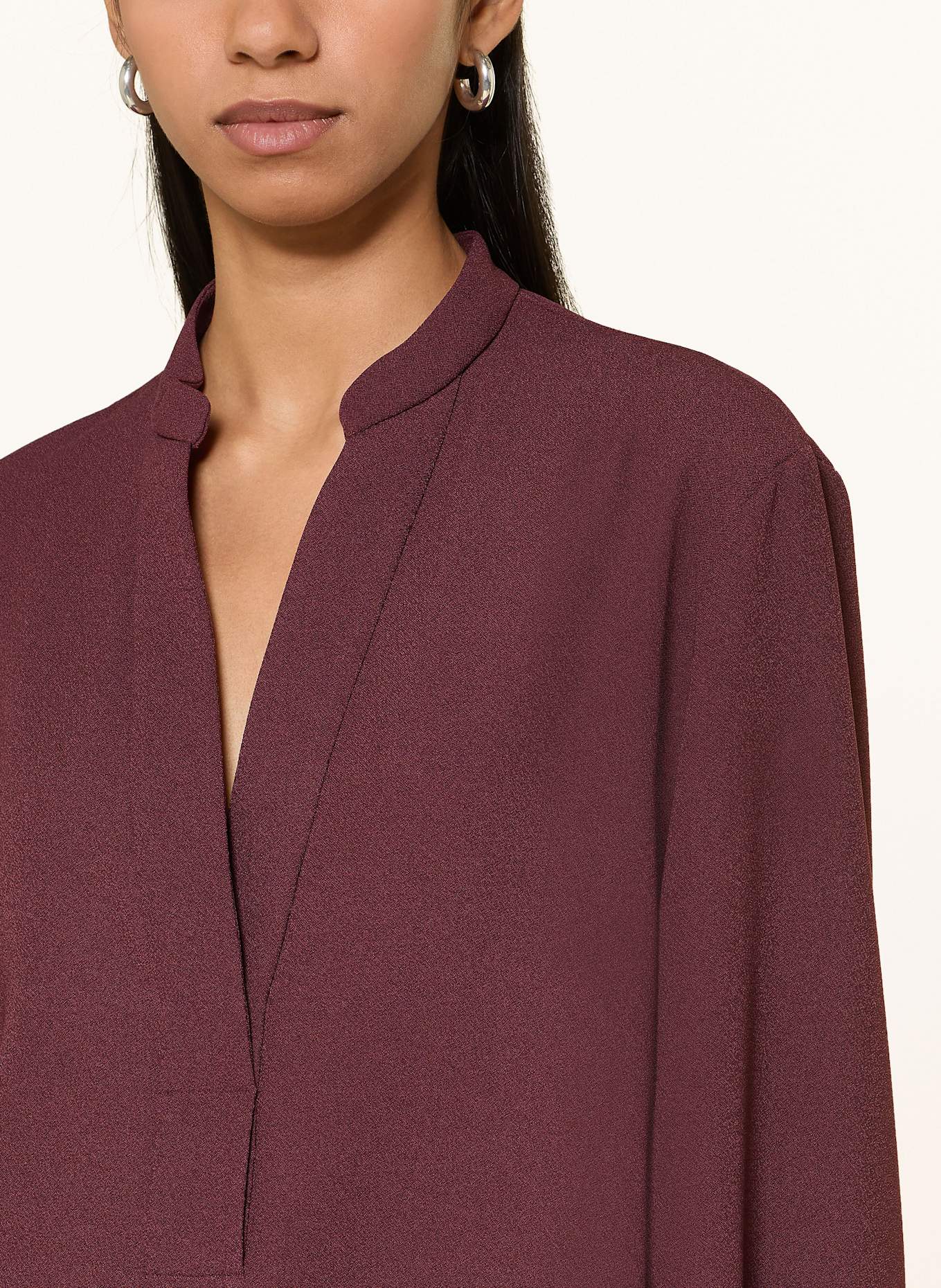 SLY 010 Blusenshirt ANDREJA: DUNKELROT