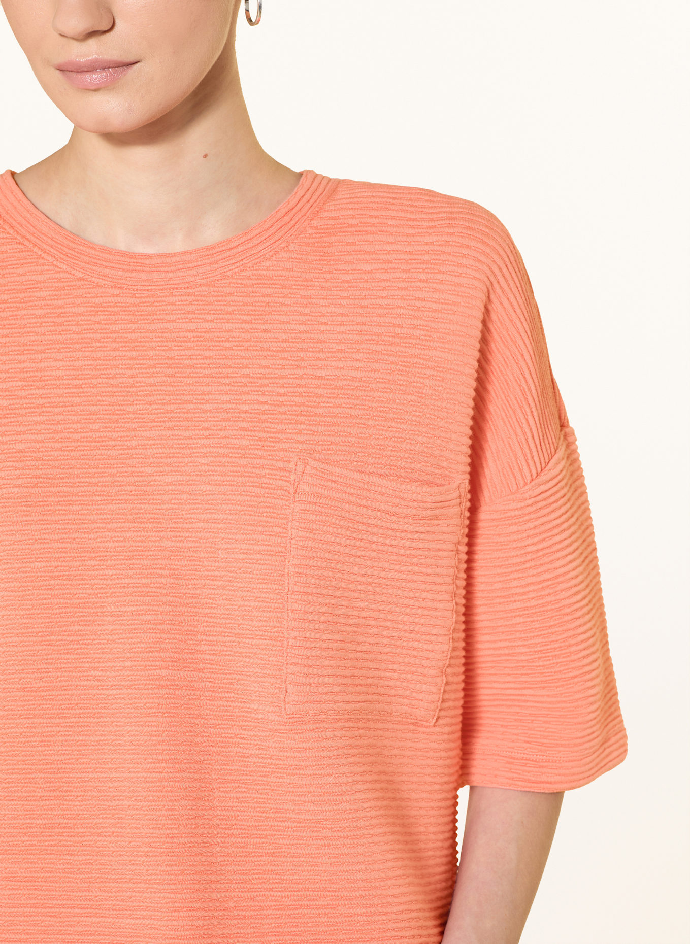 OPUS Strickshirt GANDRO: LACHS