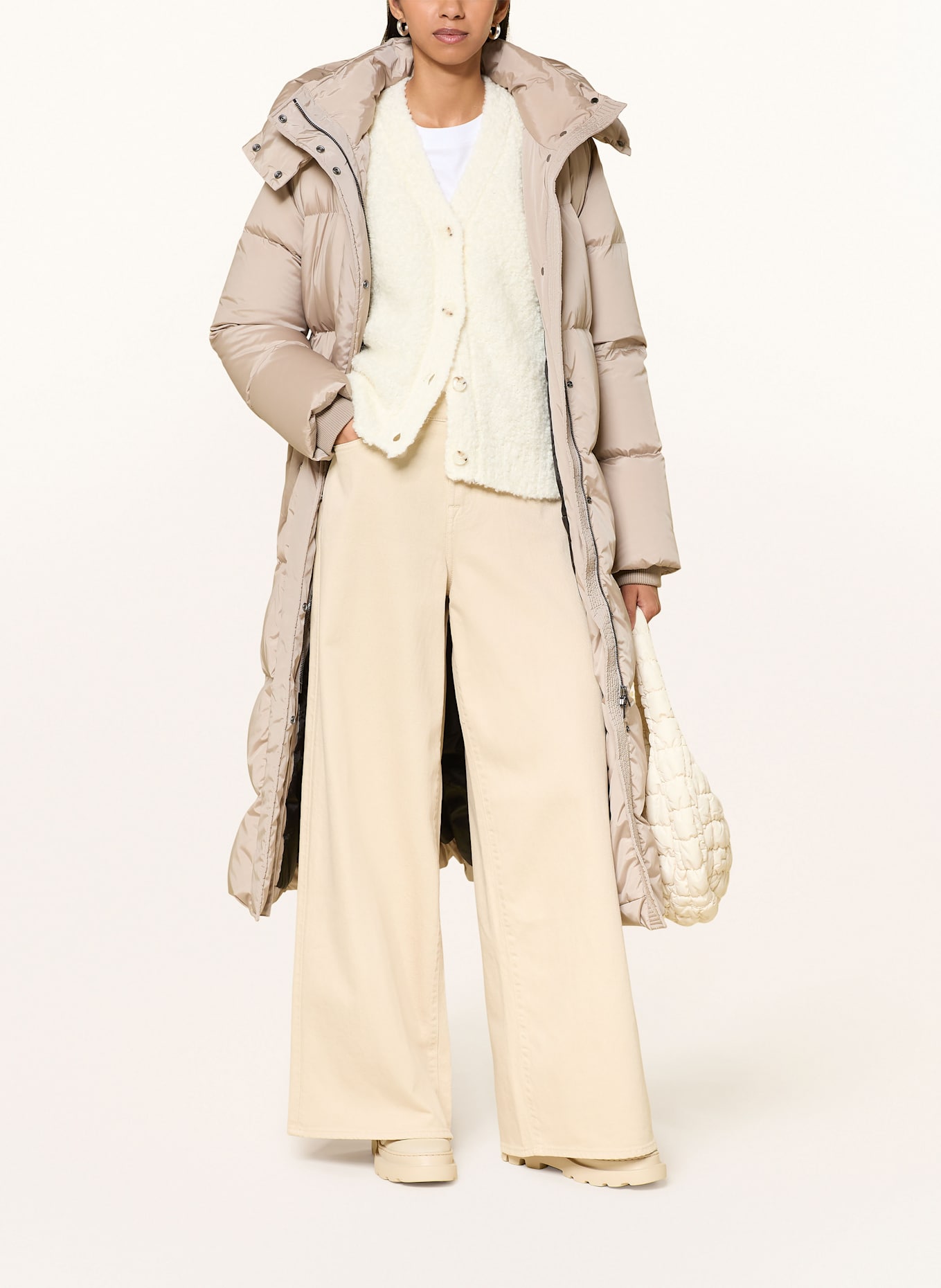 WOOLRICH Daunenmantel KELLY: BEIGE