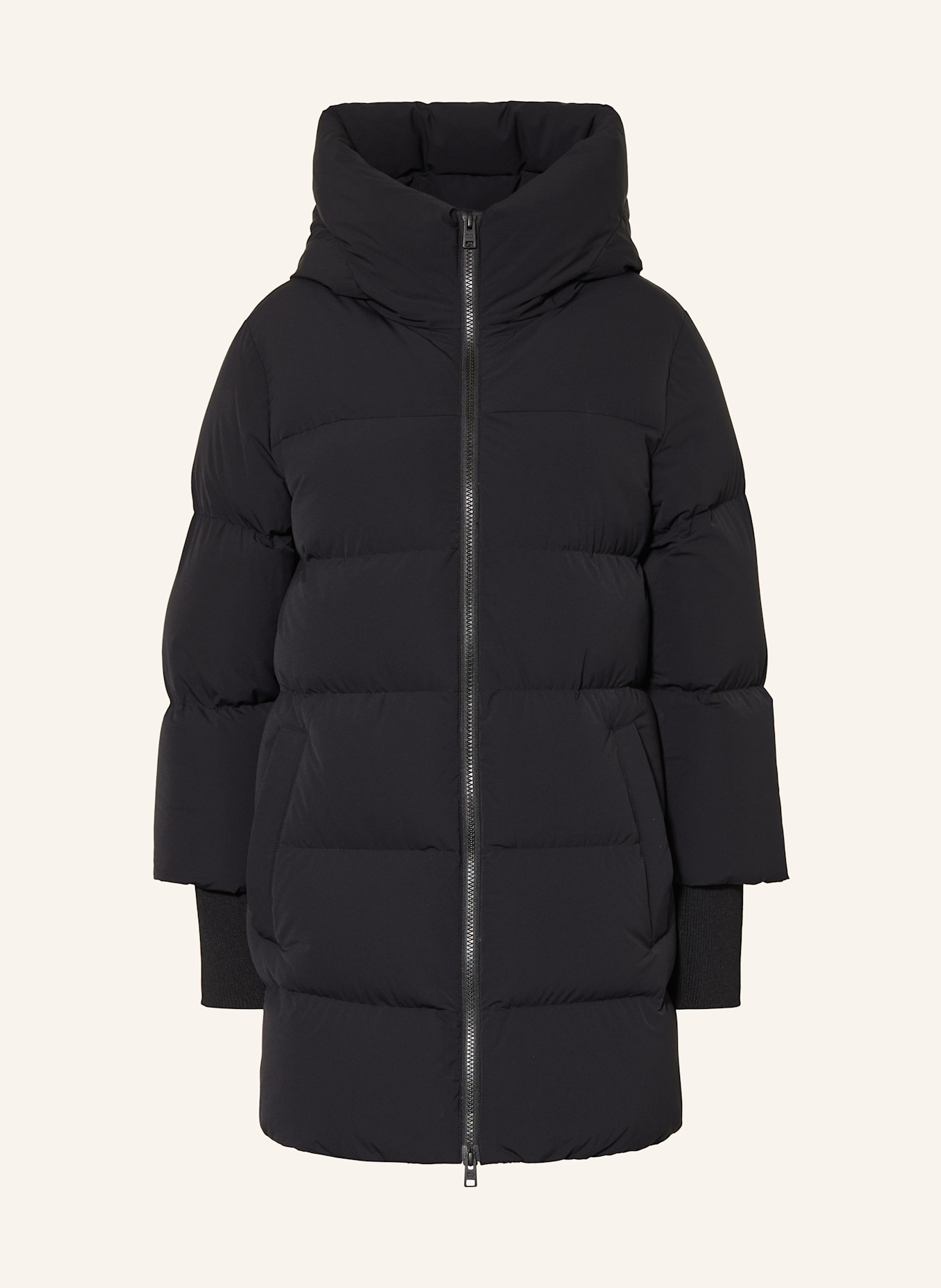 WOOLRICH Daunenmantel: SCHWARZ