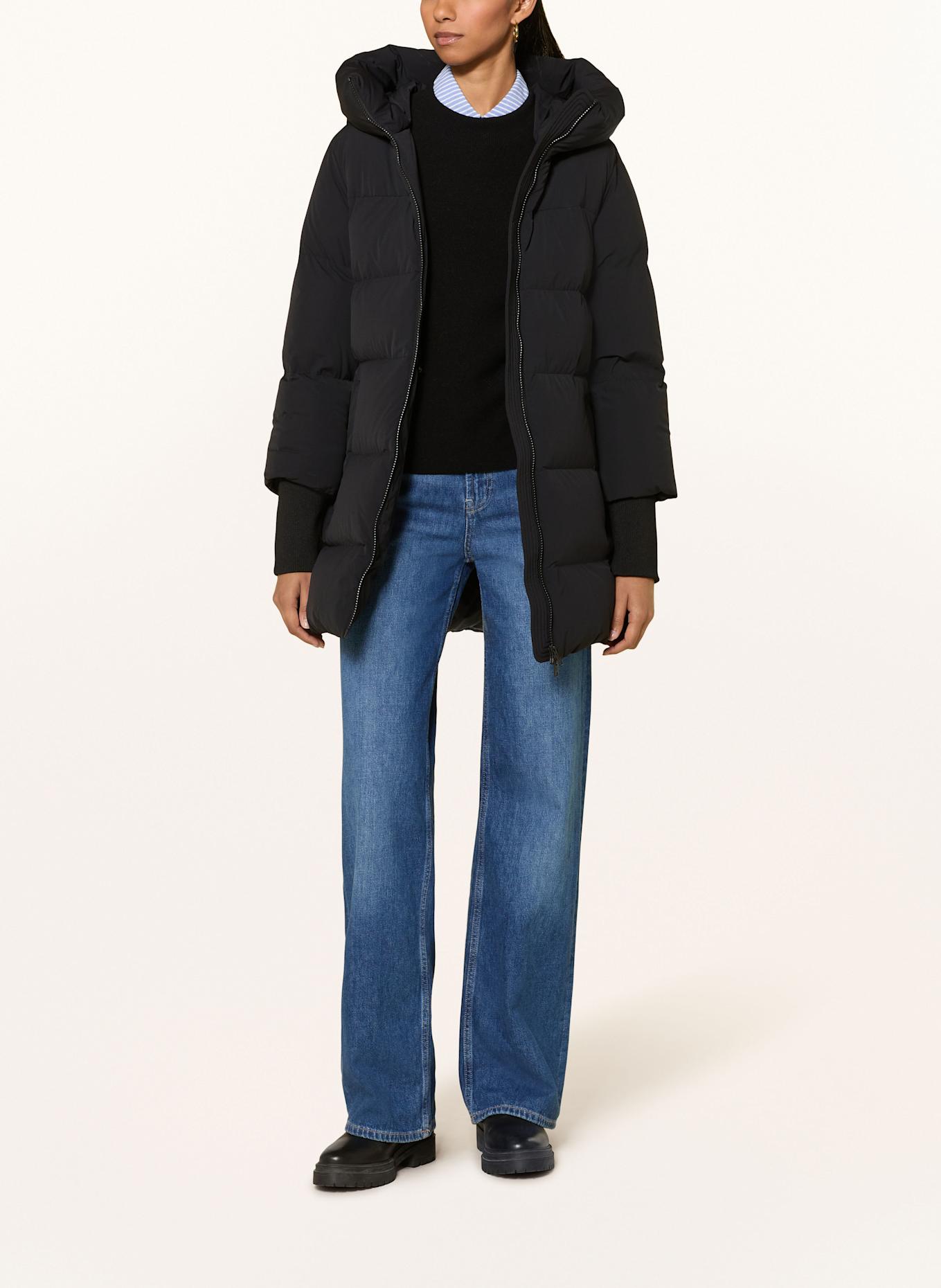 WOOLRICH Daunenmantel: SCHWARZ