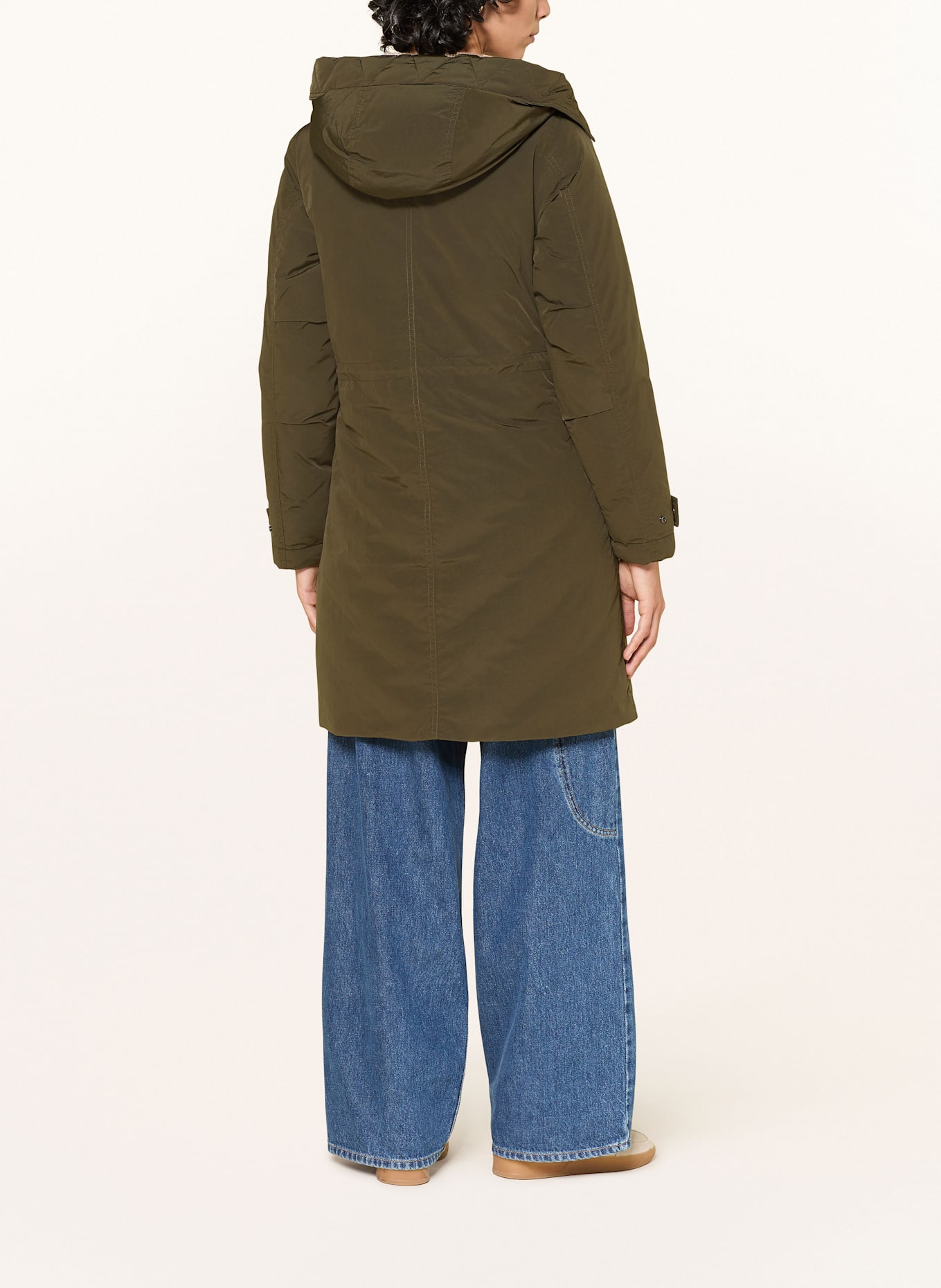 WOOLRICH Daunenparka GRACE: KHAKI