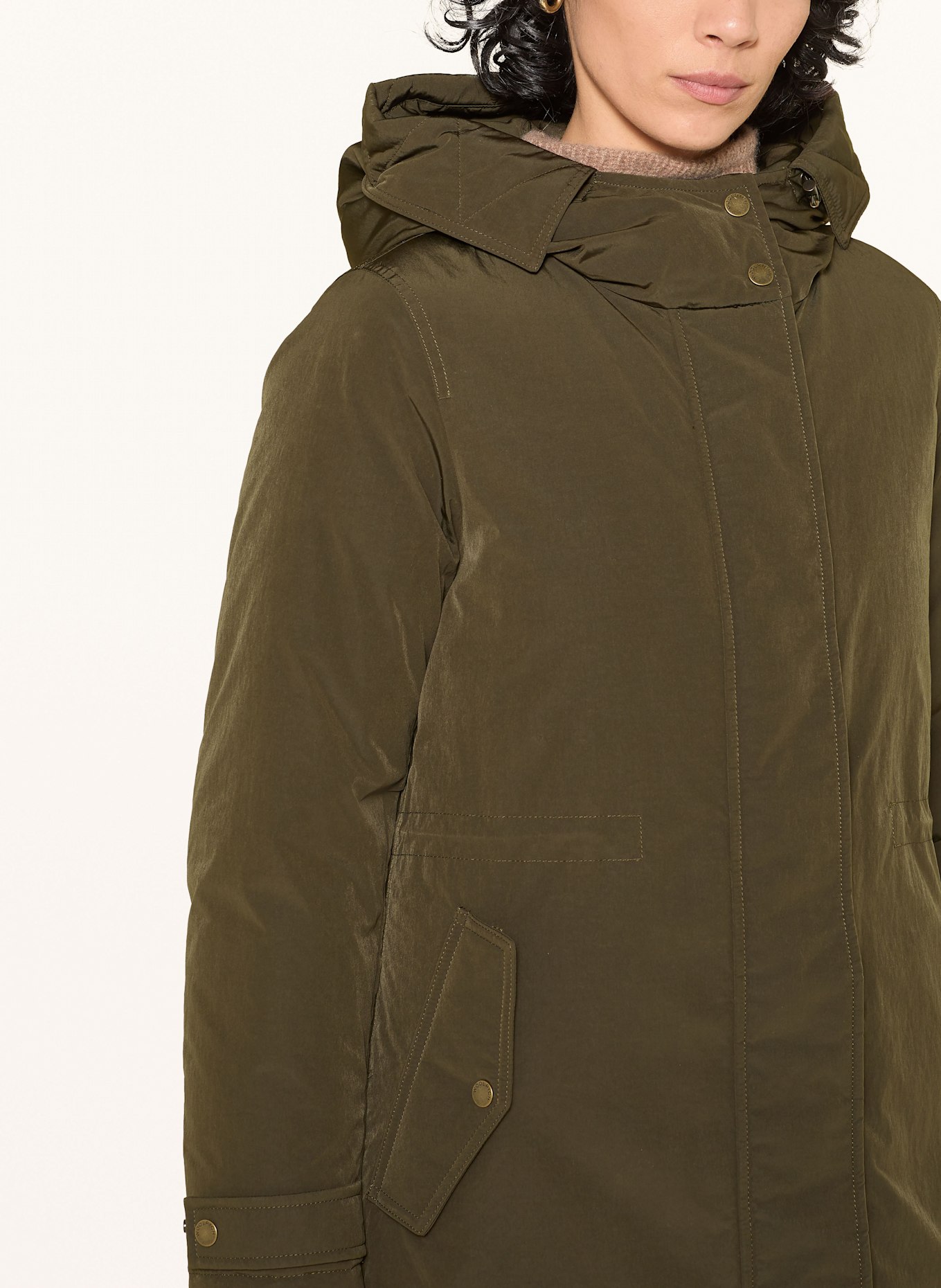 WOOLRICH Daunenparka GRACE: KHAKI