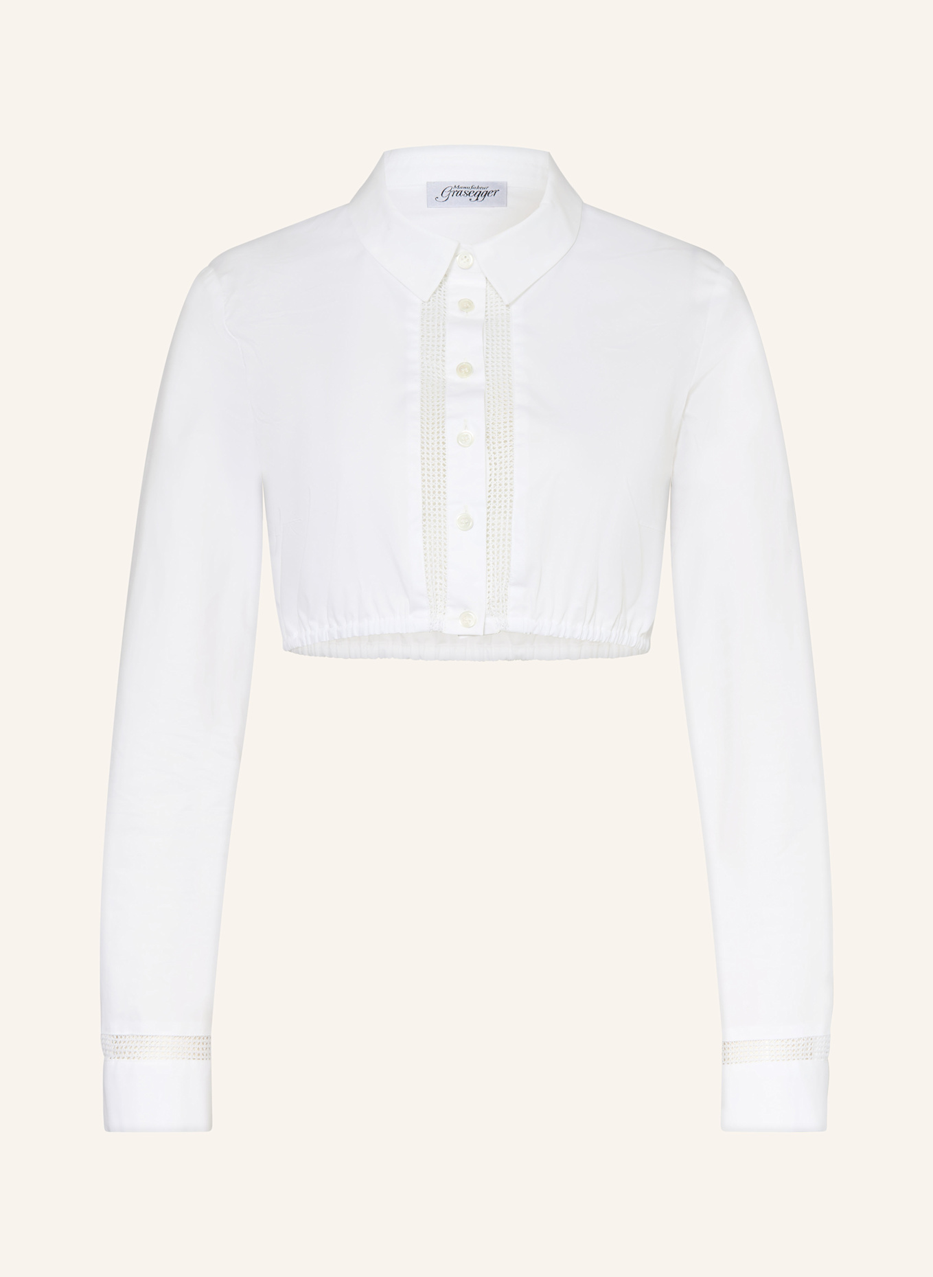 Grasegger Dirndlbluse EVA 2: WEISS