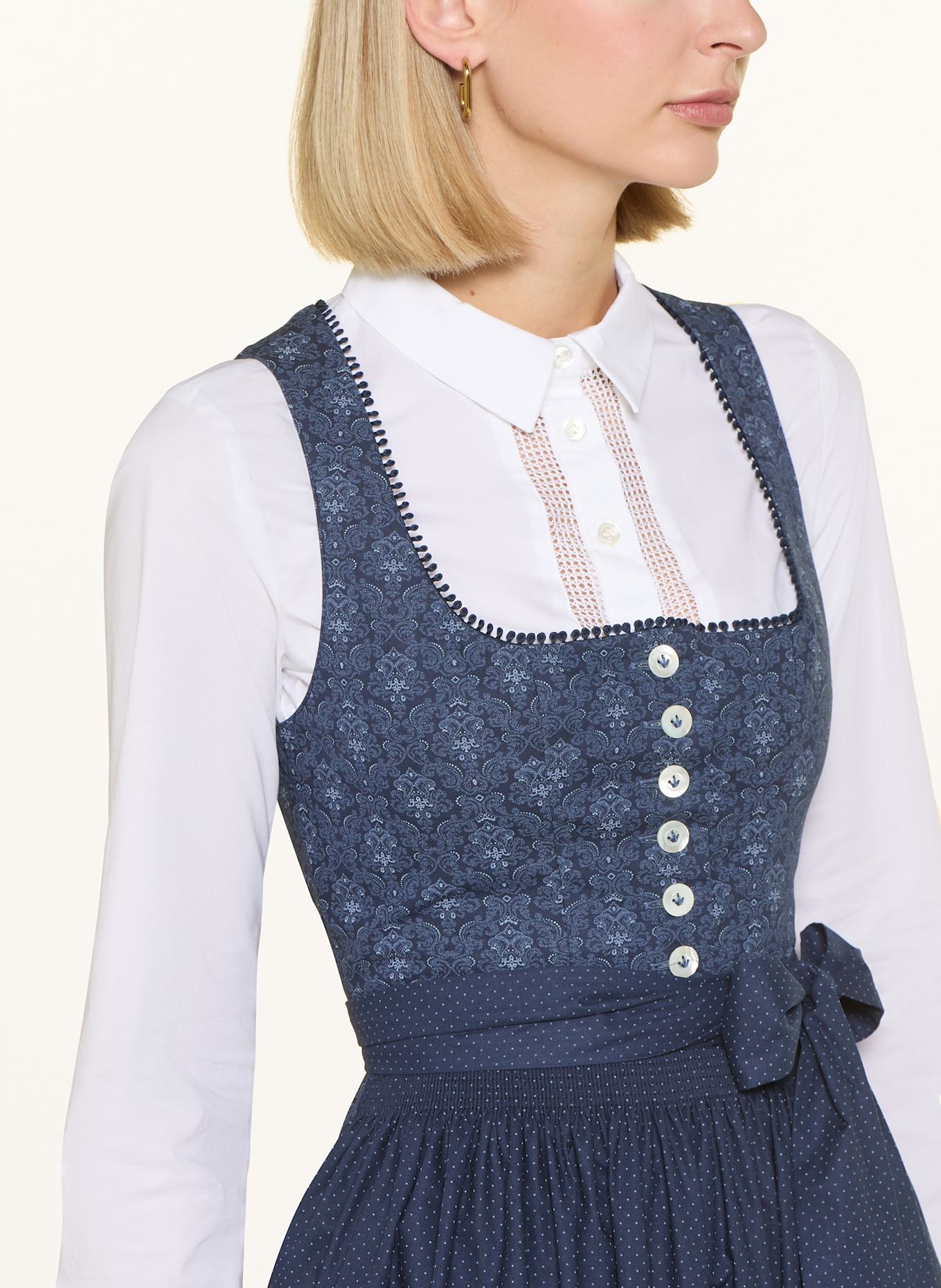 Grasegger Dirndlbluse EVA 2: WEISS
