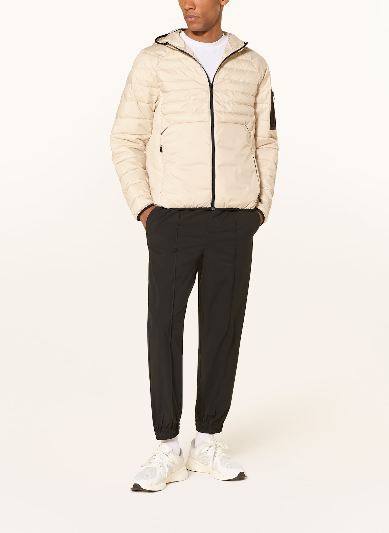 BOSS Steppjacke OW_URBANEX: ECRU