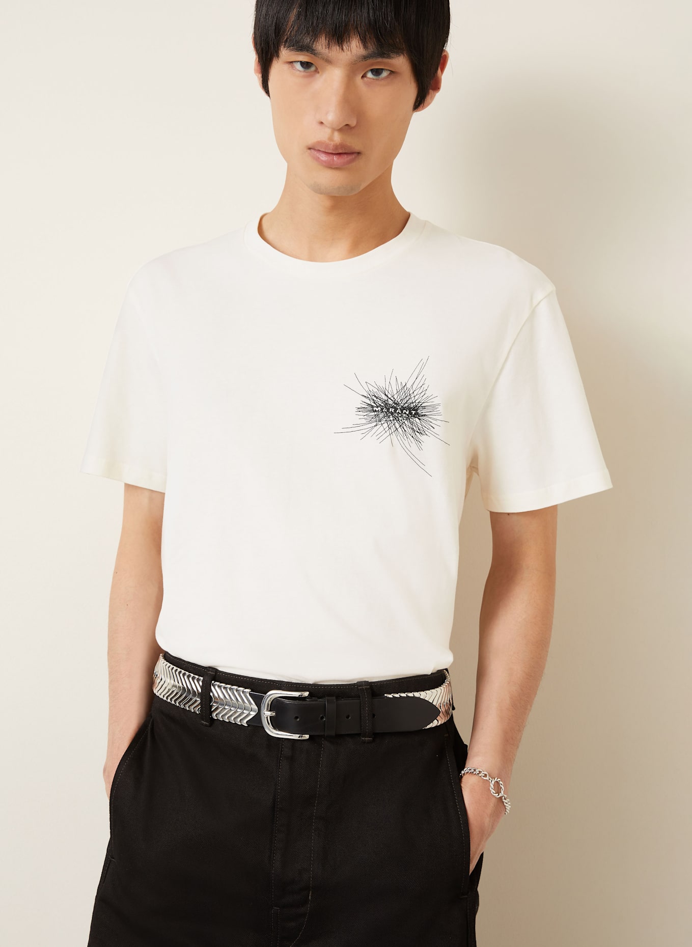 ISABEL MARANT T-Shirt HONORE: ECRU